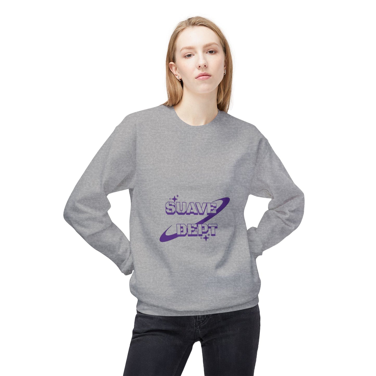 Unisex Purple Galaxy Sweatshirt