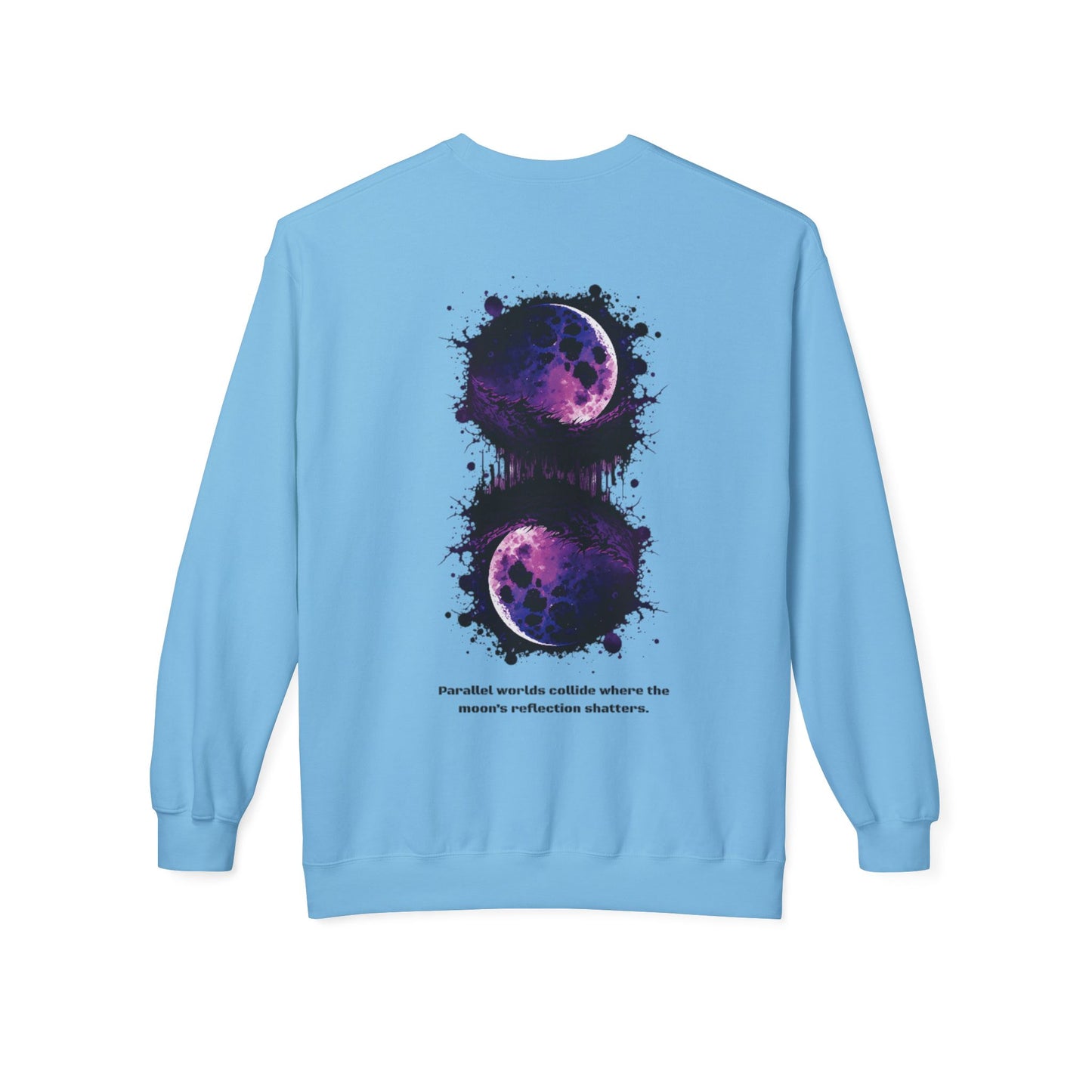 Unisex Purple Galaxy Sweatshirt