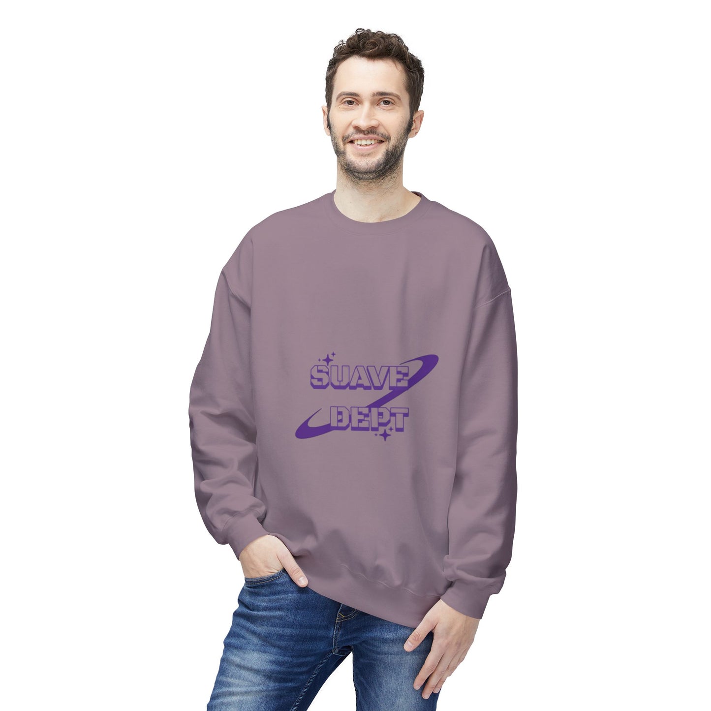Unisex Purple Galaxy Sweatshirt