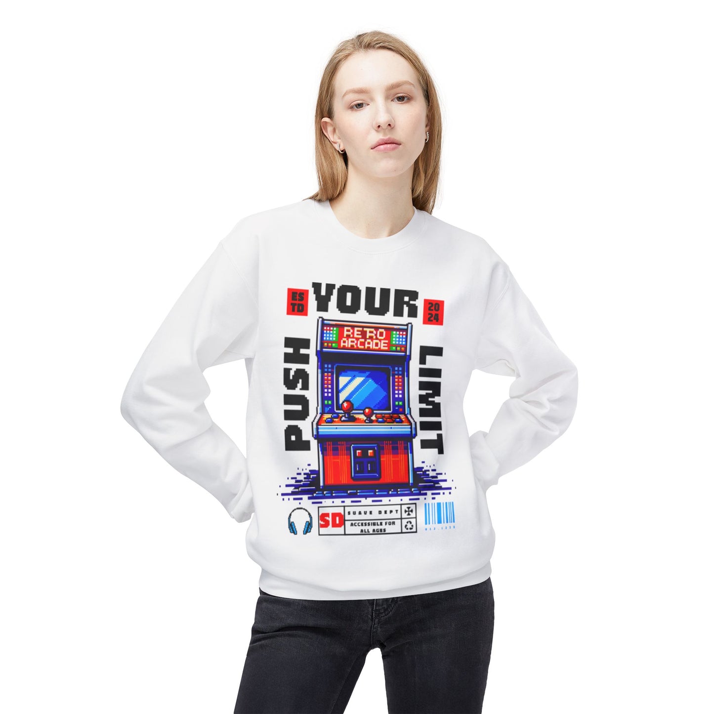 Unisex No Limit Softstyle Sweatshirt