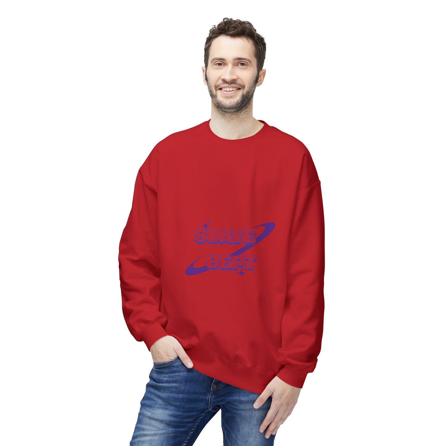 Unisex Purple Galaxy Sweatshirt