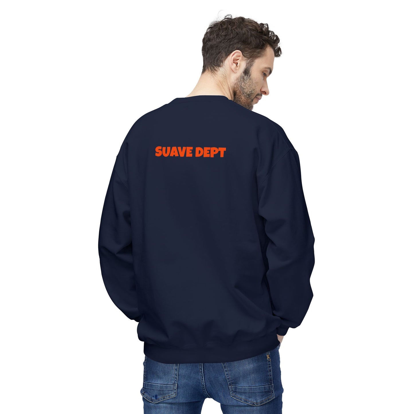 Unisex Time Heals Softstyle Sweatshirt: Orange