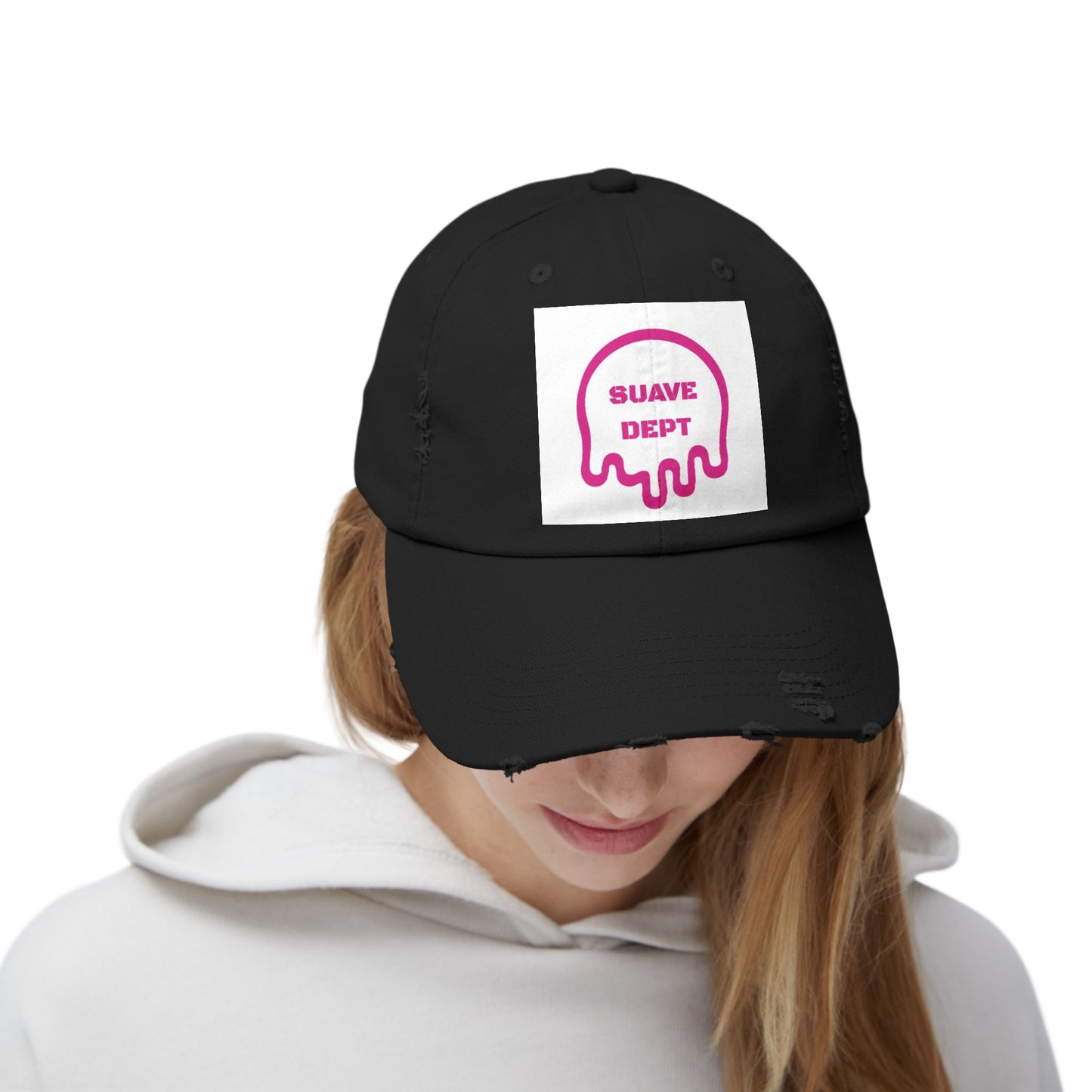 Unisex Drippy 'Suave Dept' Cap Design - Trendy Streetwear Hat