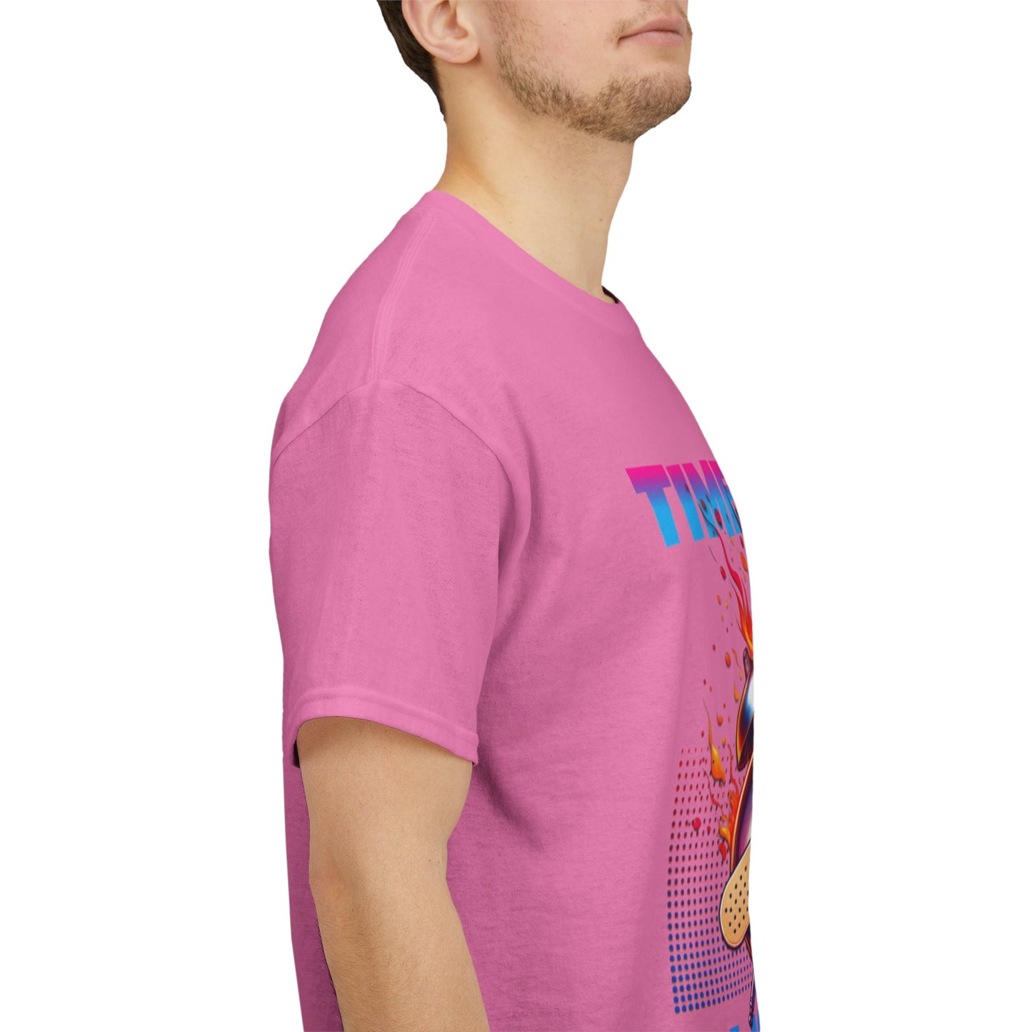 Unisex Time Heals Shirt: Pink