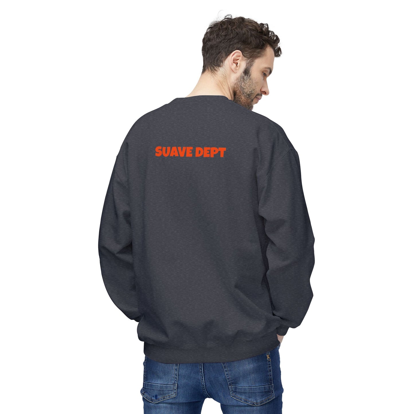 Unisex Time Heals Softstyle Sweatshirt: Orange