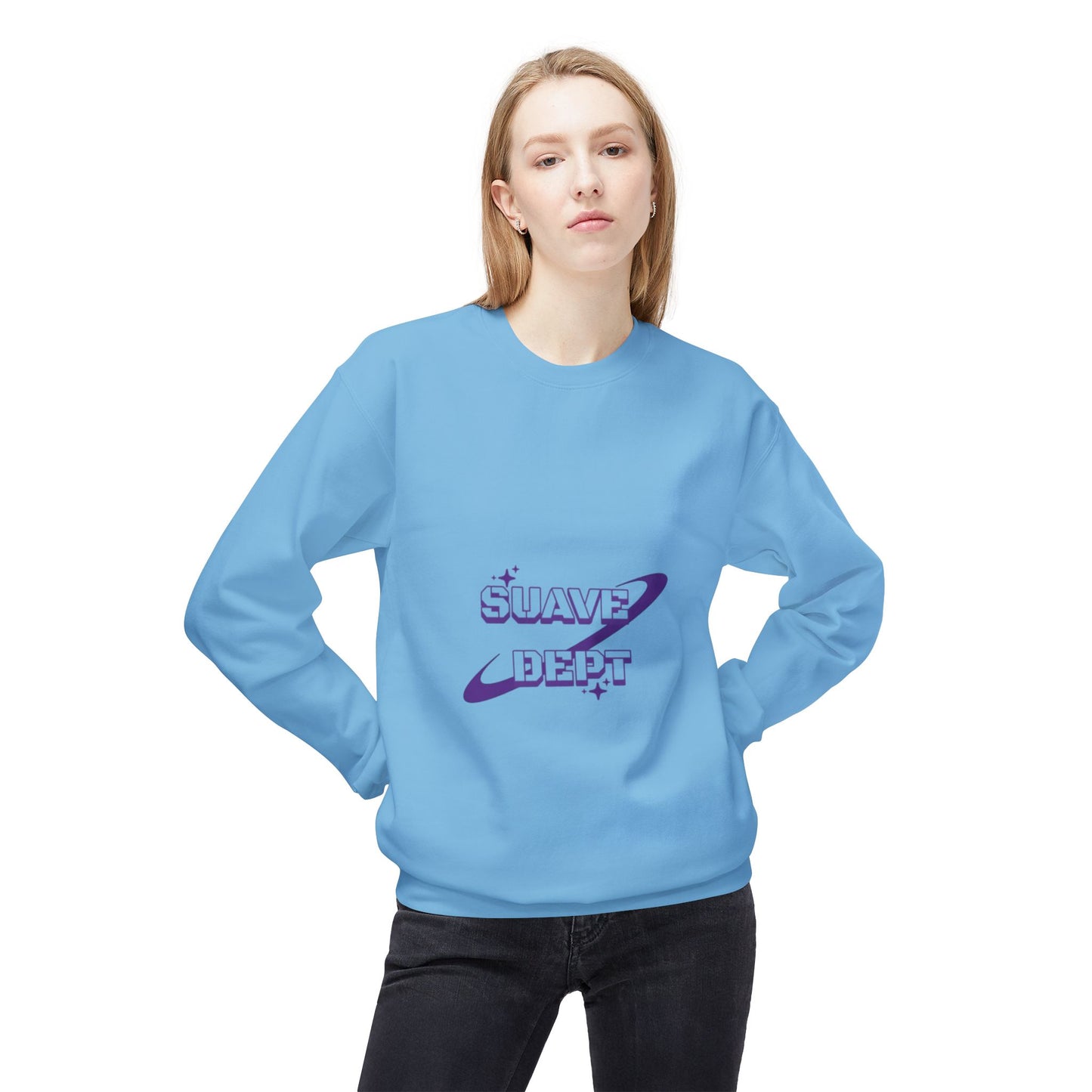 Unisex Purple Galaxy Sweatshirt