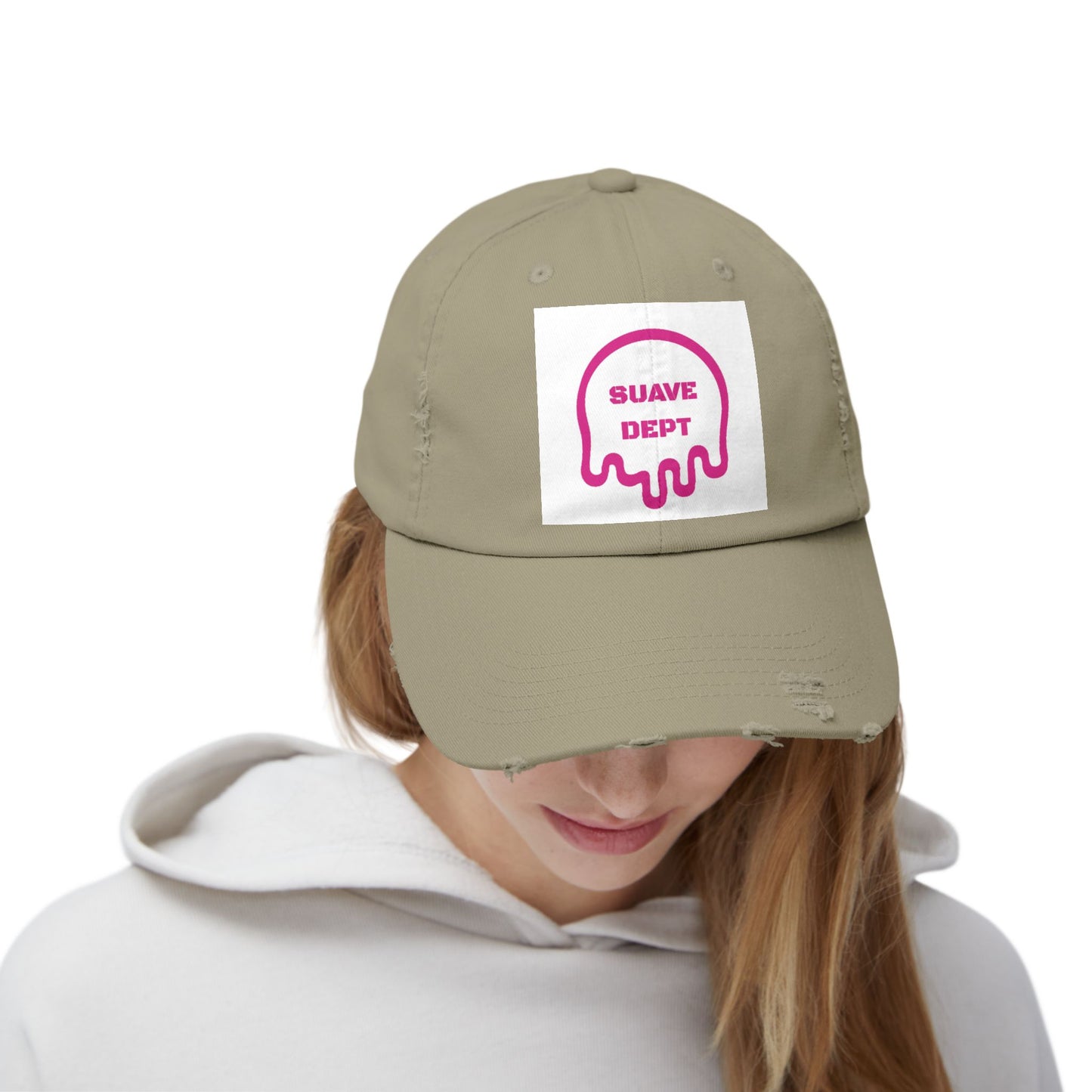 Unisex Drippy 'Suave Dept' Cap Design - Trendy Streetwear Hat