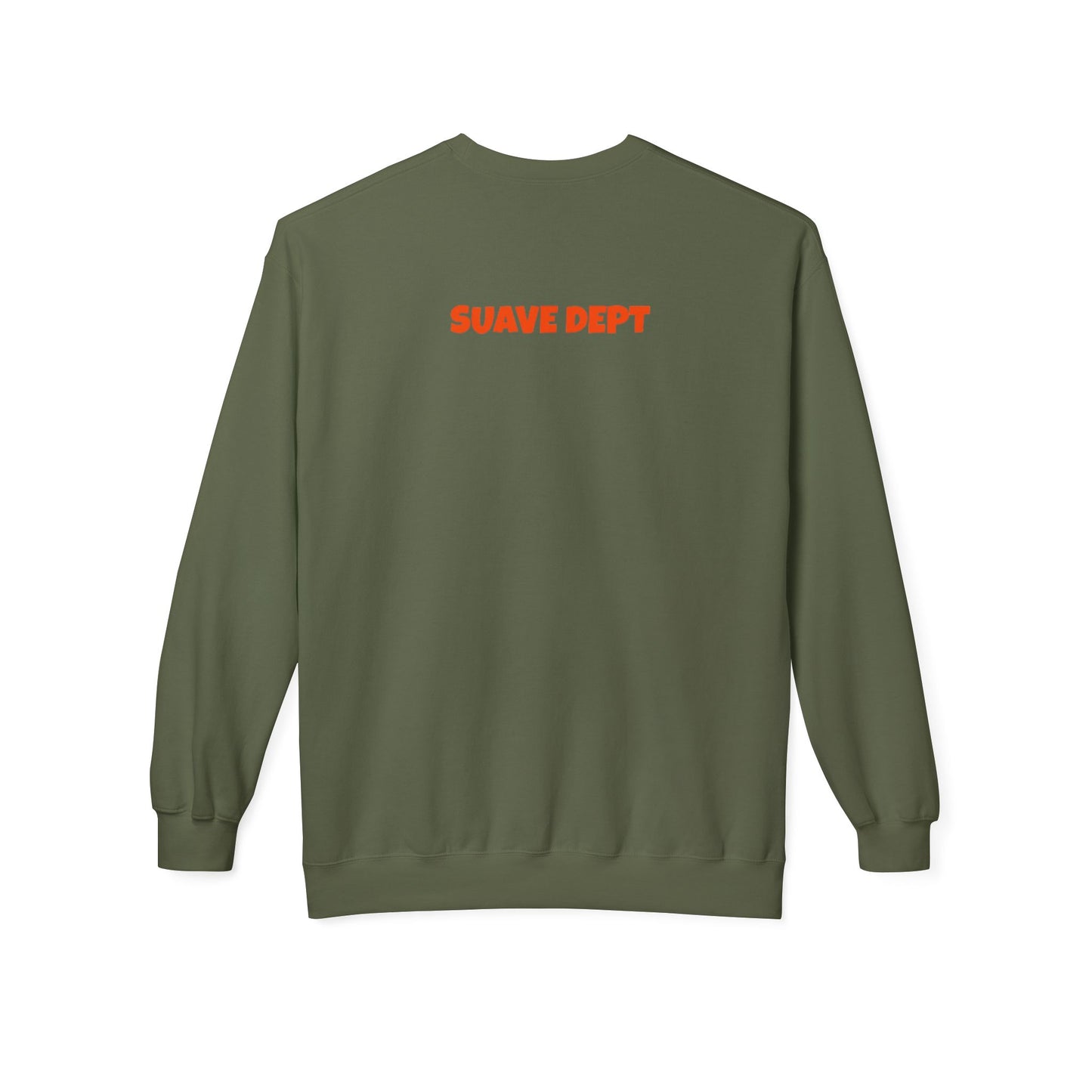 Unisex Time Heals Softstyle Sweatshirt: Orange