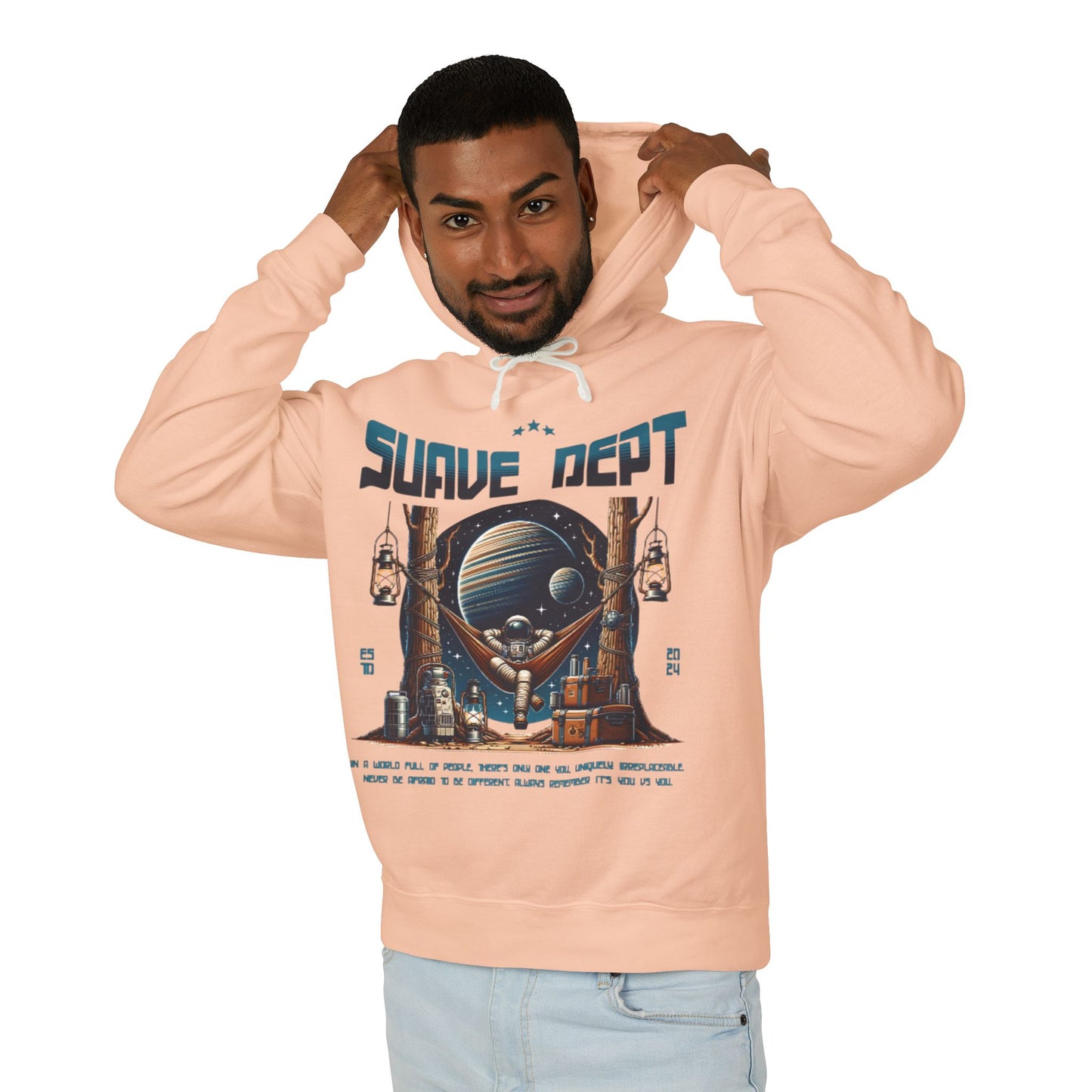 Unisex Space Lightweight Hoodie