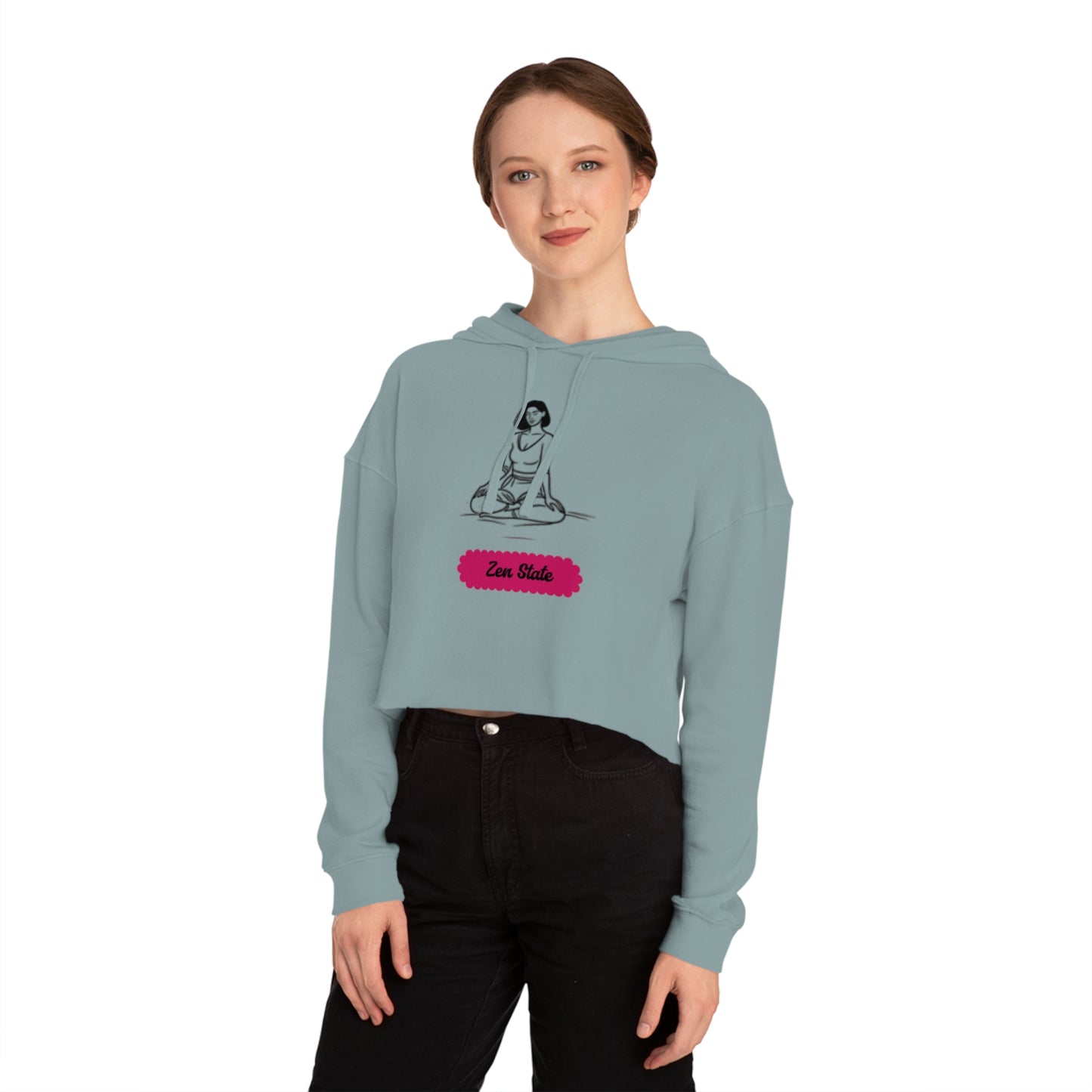 Women’s Cropped Zen Hoodie
