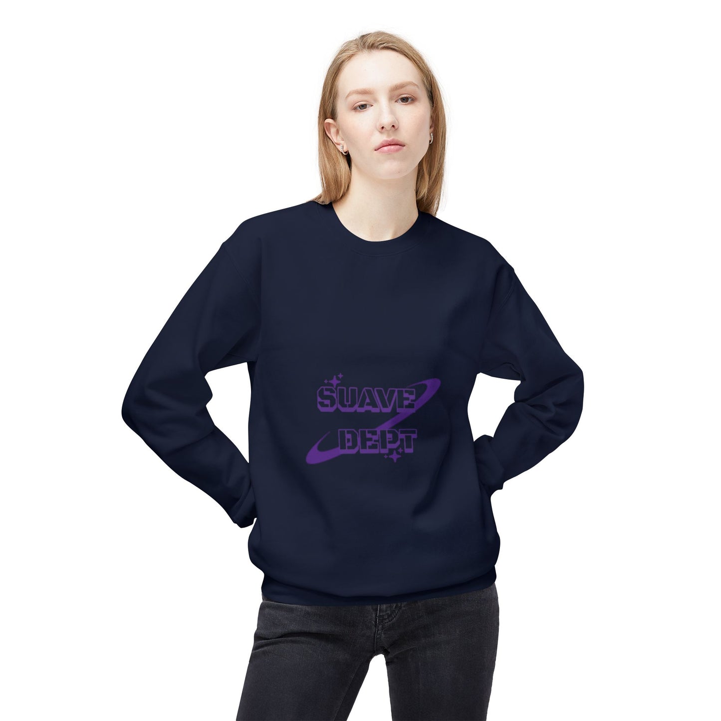 Unisex Purple Galaxy Sweatshirt