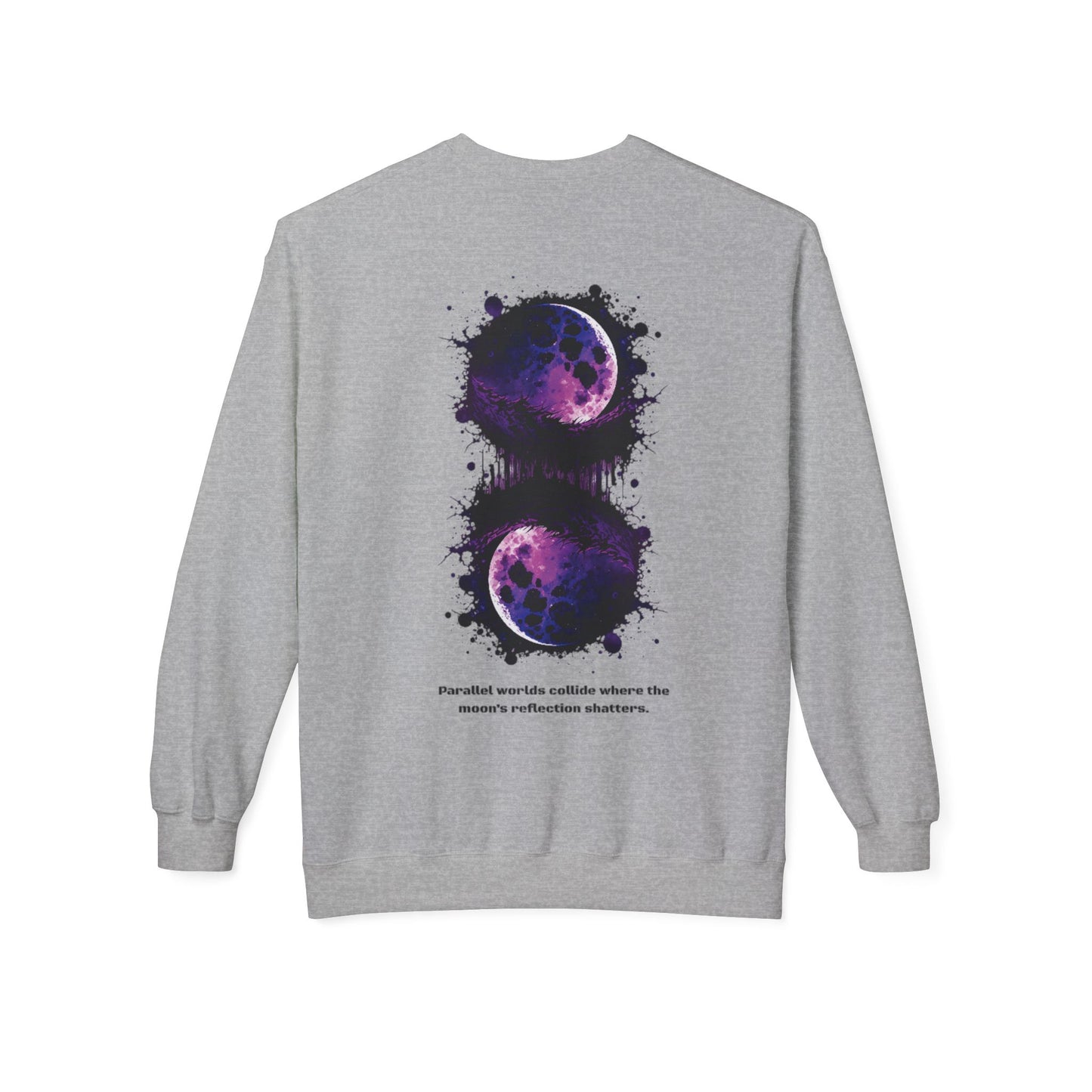 Unisex Purple Galaxy Sweatshirt