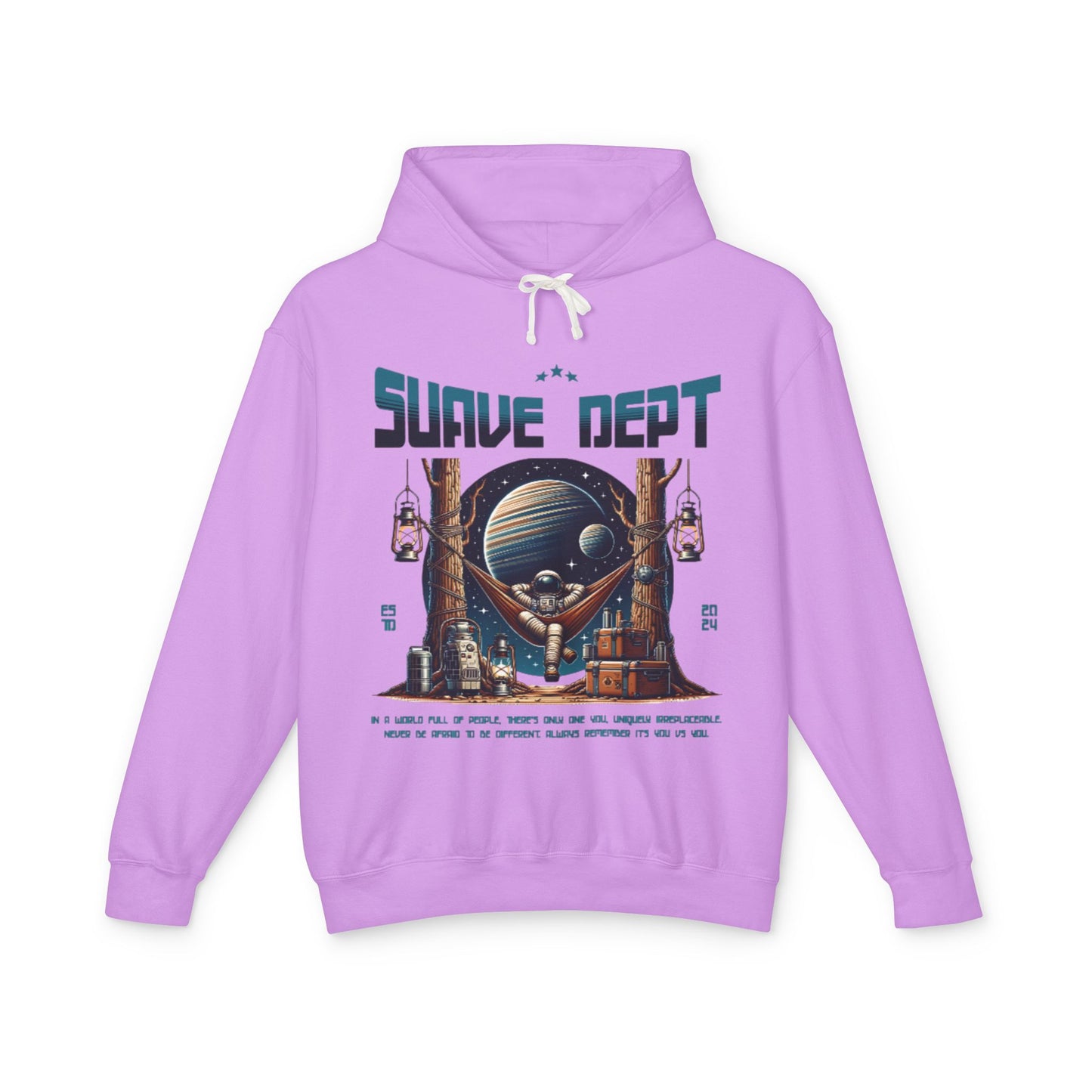 Unisex Space Lightweight Hoodie