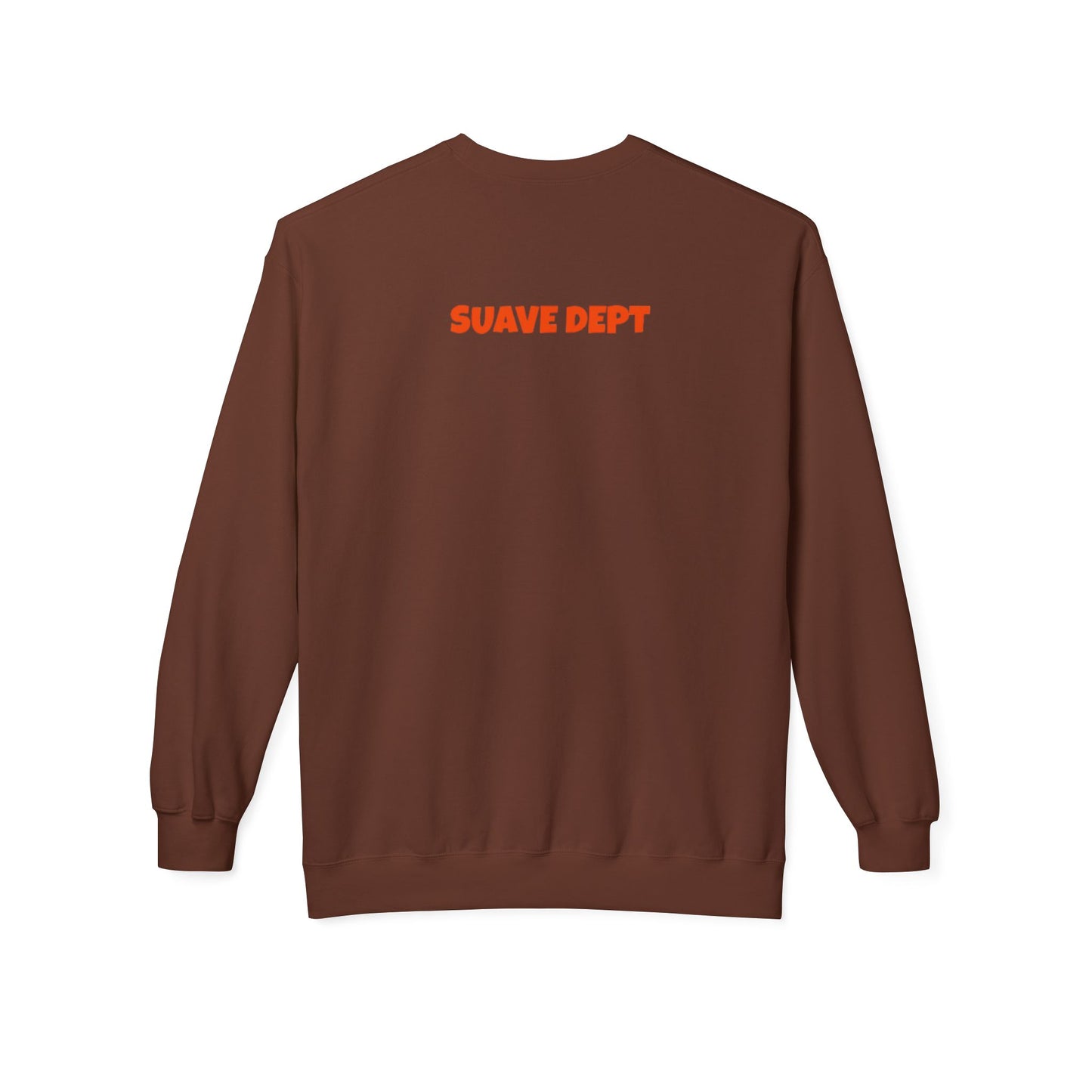 Unisex Time Heals Softstyle Sweatshirt: Orange