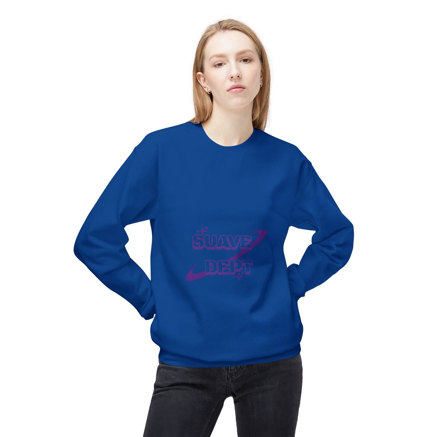 Unisex Purple Galaxy Sweatshirt