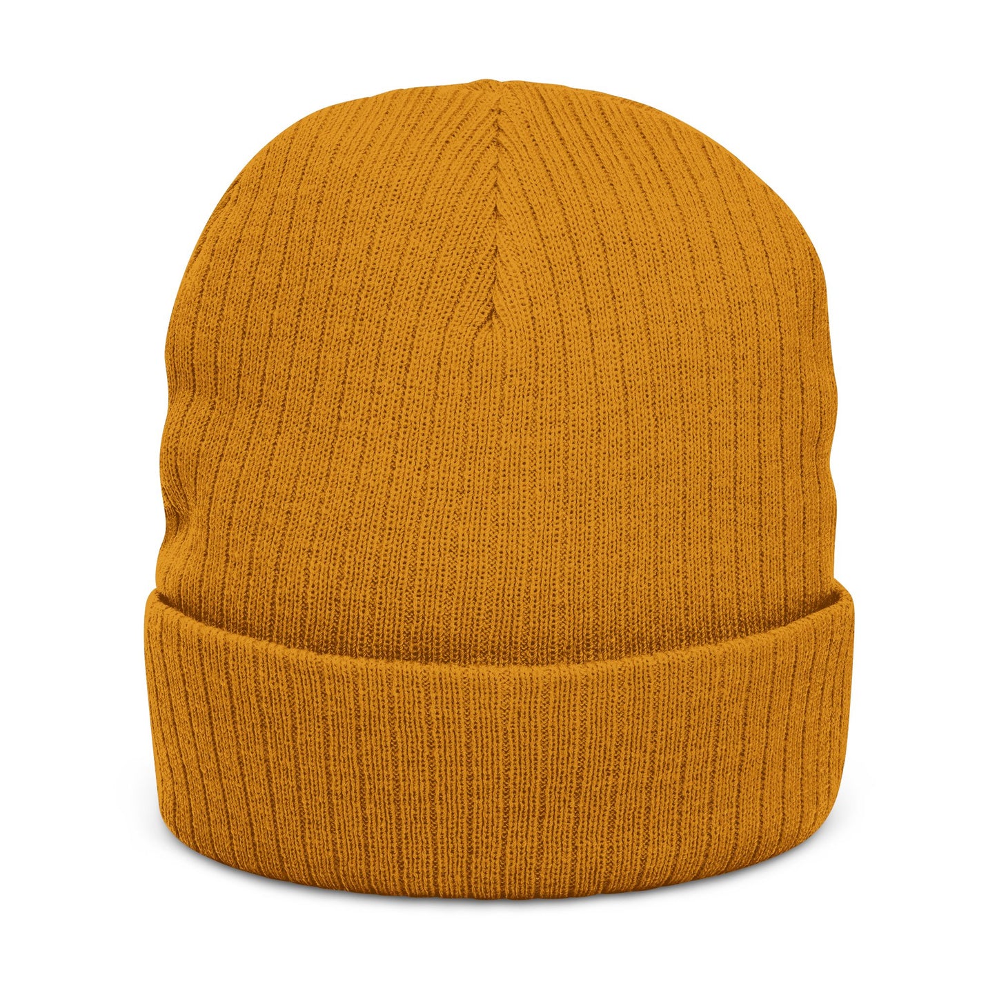 Suave Dept Ribbed Knit Beanie - Stylish Embroidered Beanie for Winter Fashion