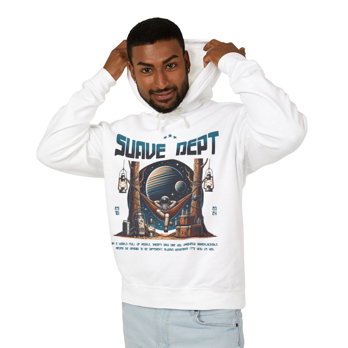 Unisex Space Lightweight Hoodie