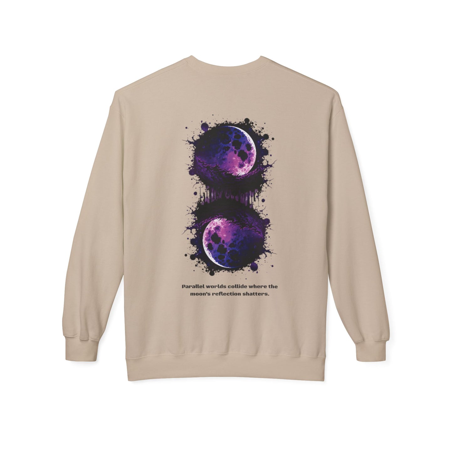 Unisex Purple Galaxy Sweatshirt