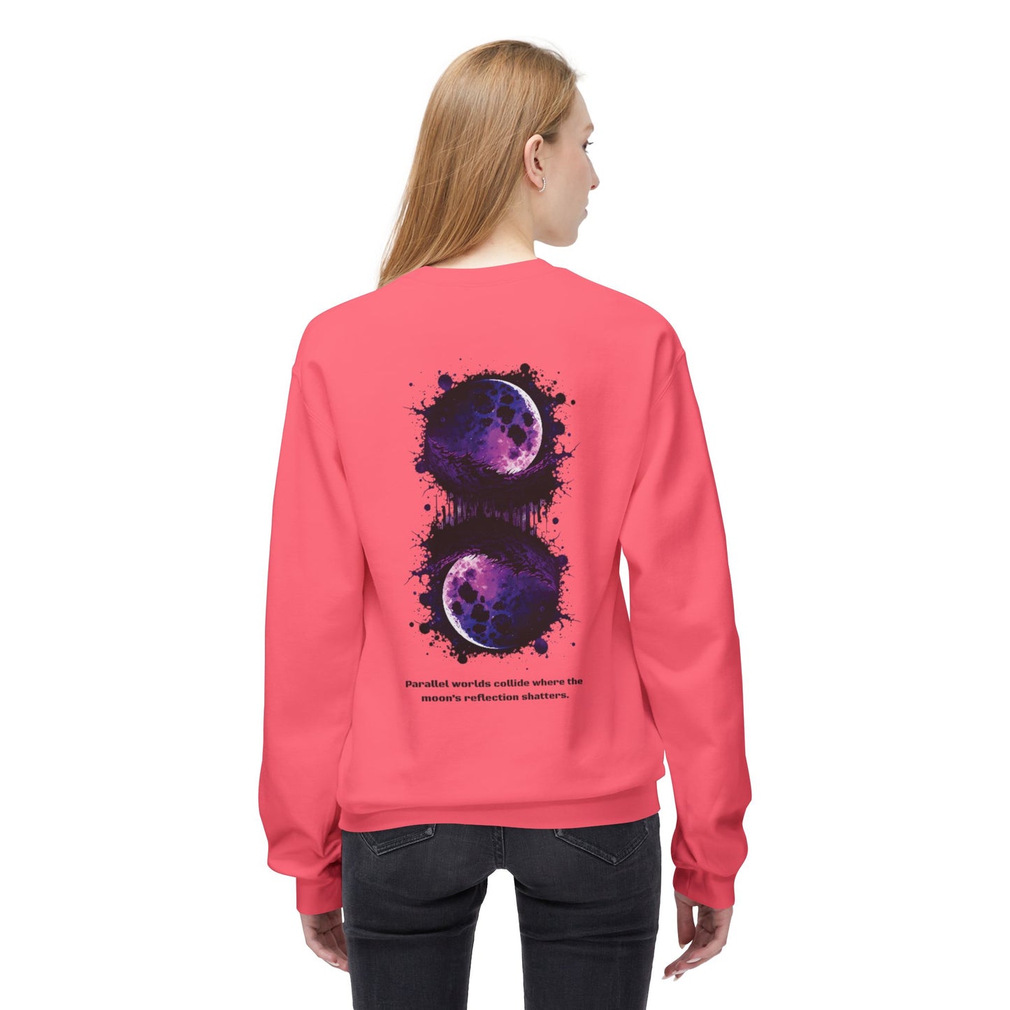 Unisex Purple Galaxy Sweatshirt