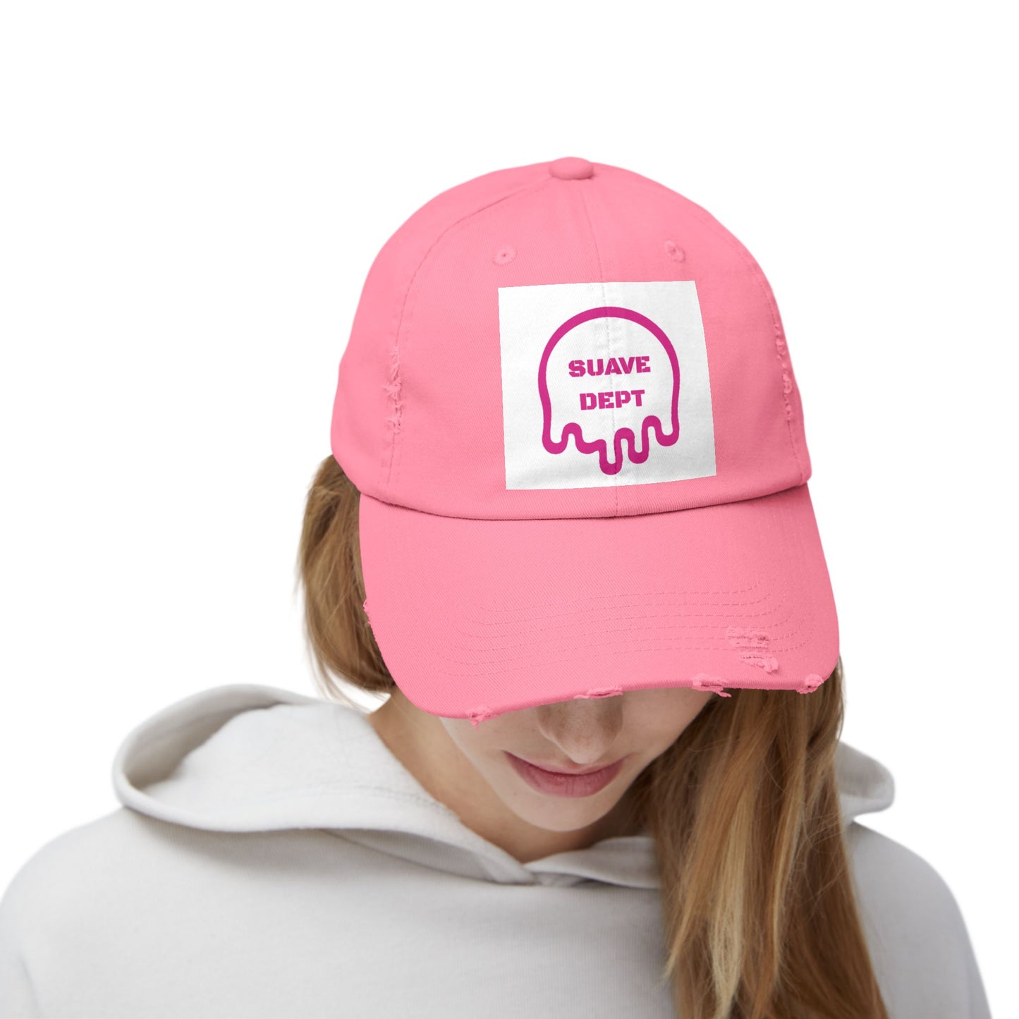 Unisex Drippy 'Suave Dept' Cap Design - Trendy Streetwear Hat