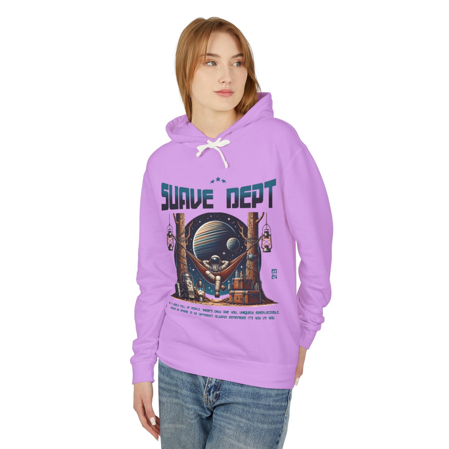 Unisex Space Lightweight Hoodie