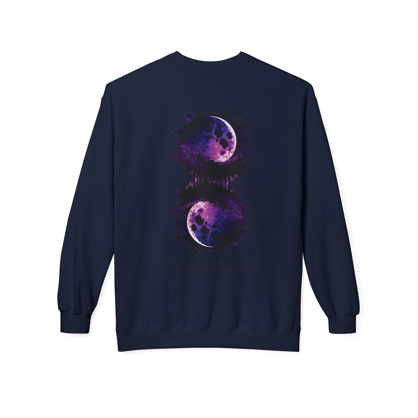 Unisex Purple Galaxy Sweatshirt