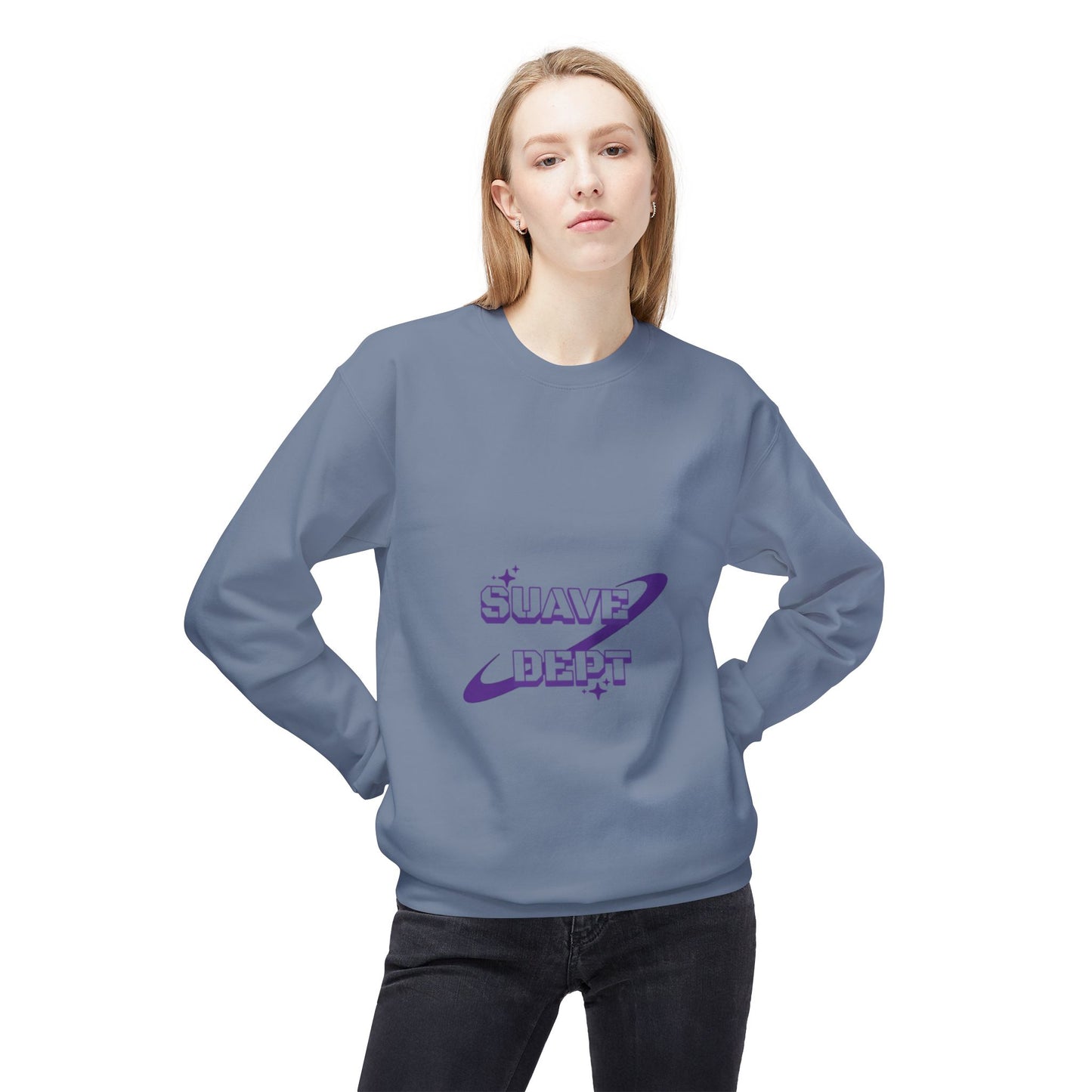 Unisex Purple Galaxy Sweatshirt