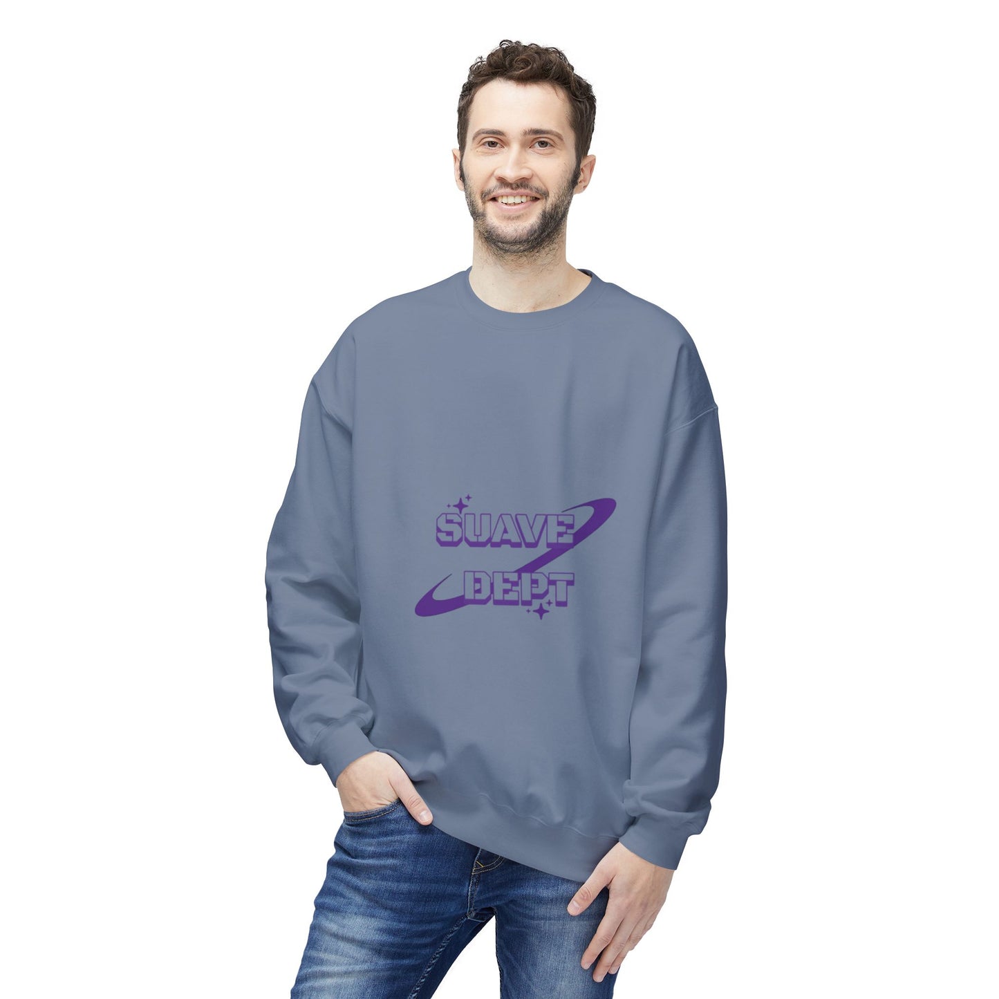 Unisex Purple Galaxy Sweatshirt