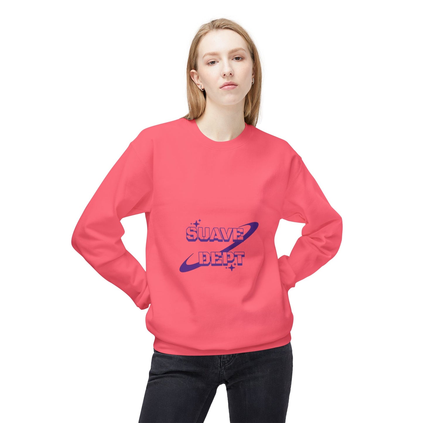Unisex Purple Galaxy Sweatshirt