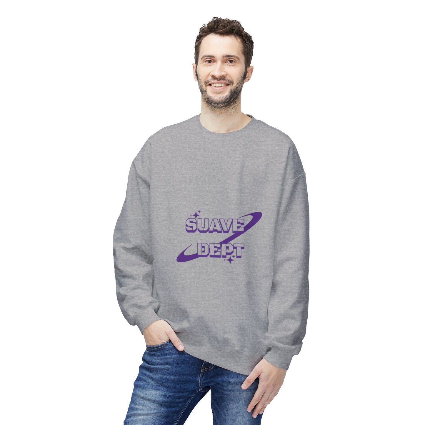 Unisex Purple Galaxy Sweatshirt