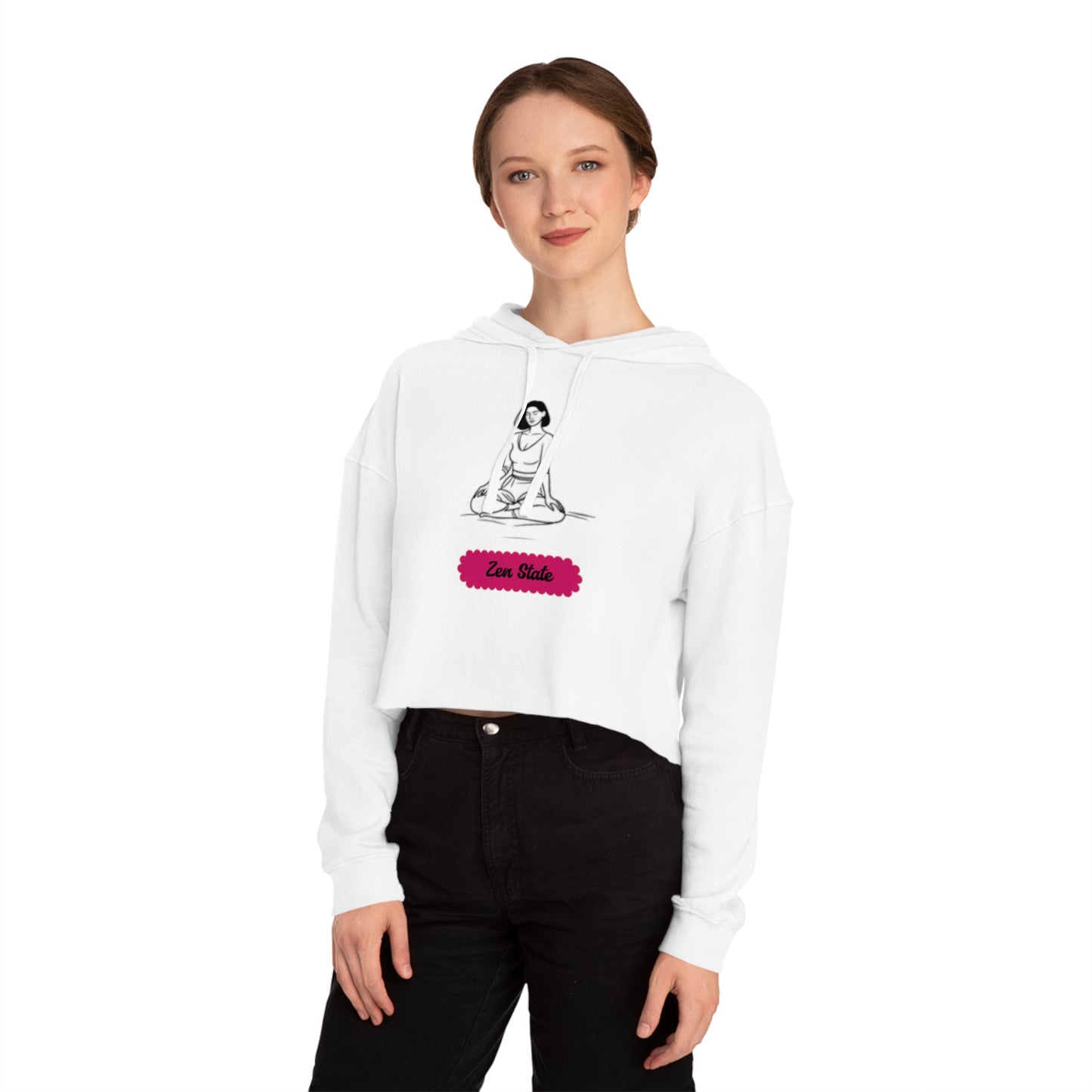 Women’s Cropped Zen Hoodie