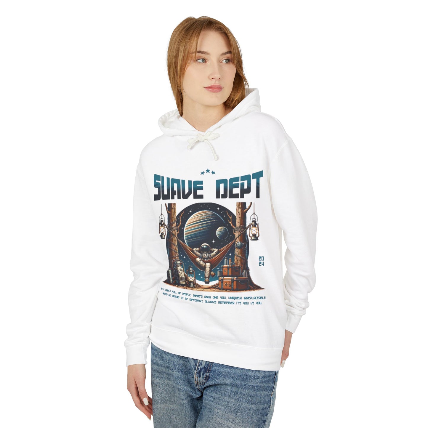 Unisex Space Lightweight Hoodie