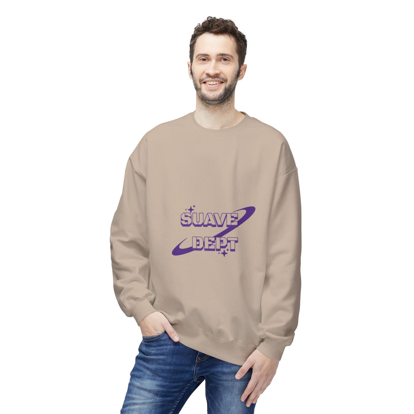 Unisex Purple Galaxy Sweatshirt