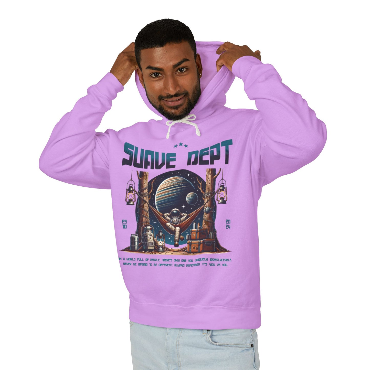Unisex Space Lightweight Hoodie