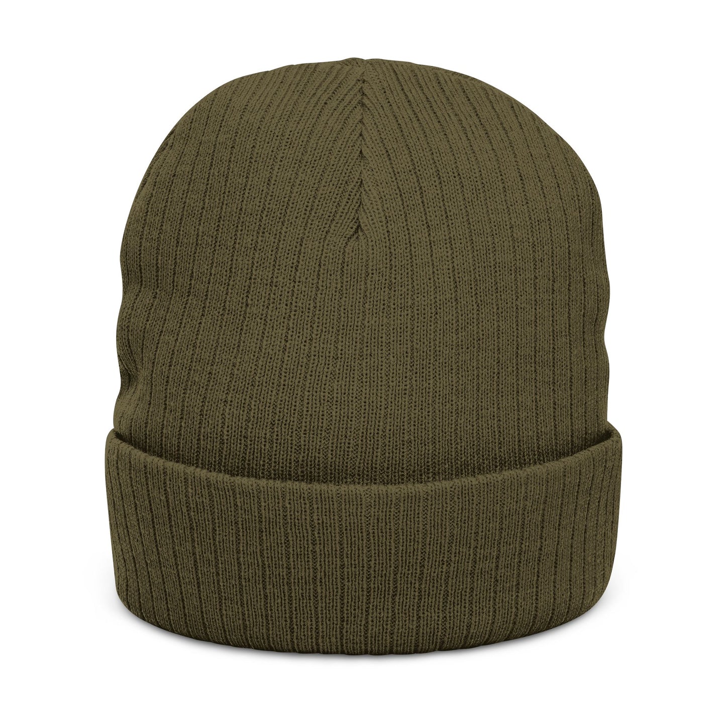 Suave Dept Ribbed Knit Beanie - Stylish Embroidered Beanie for Winter Fashion