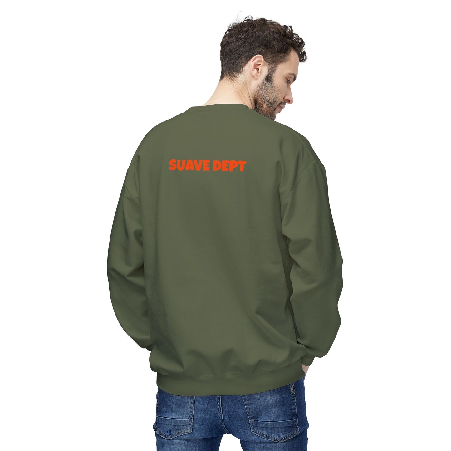 Unisex Time Heals Softstyle Sweatshirt: Orange