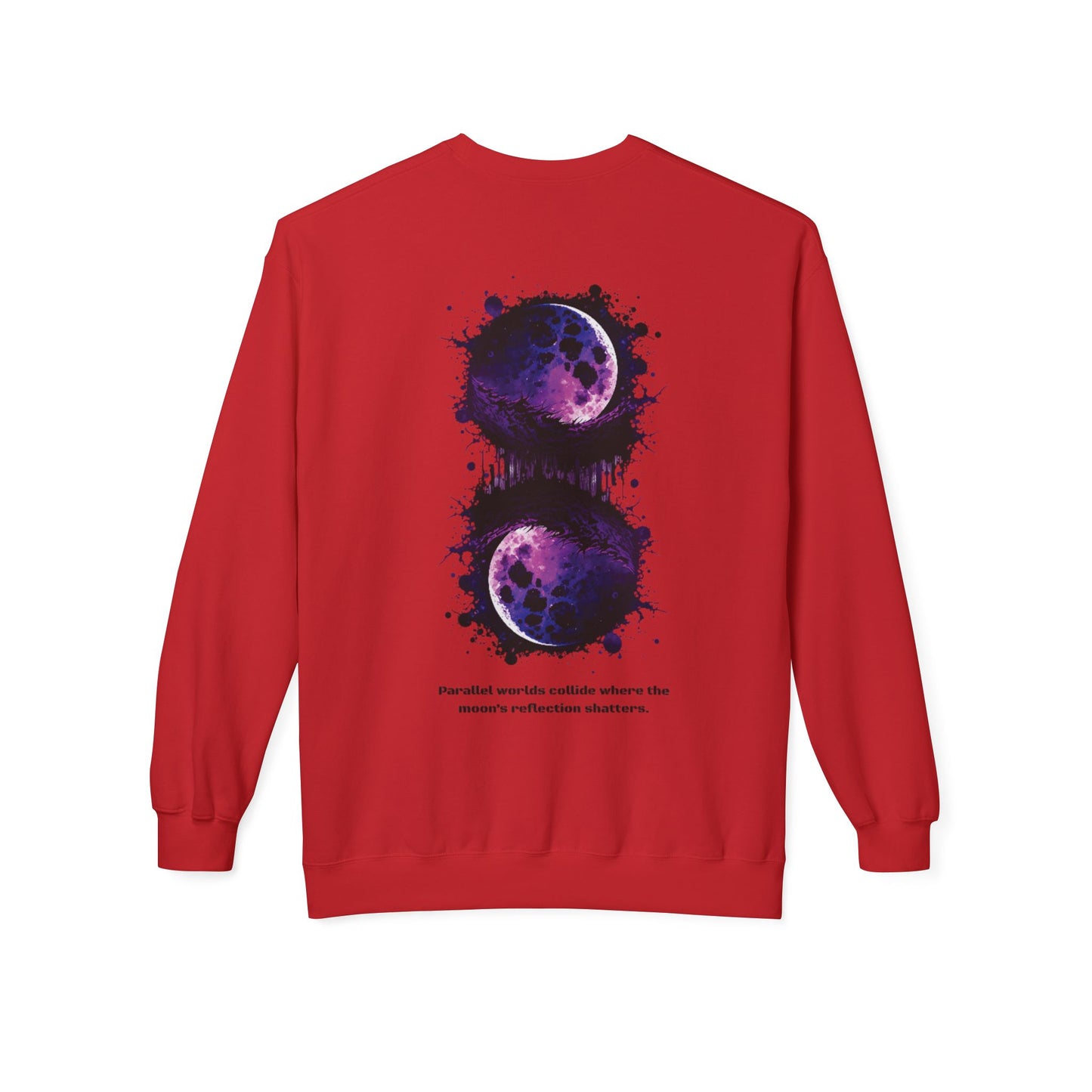 Unisex Purple Galaxy Sweatshirt