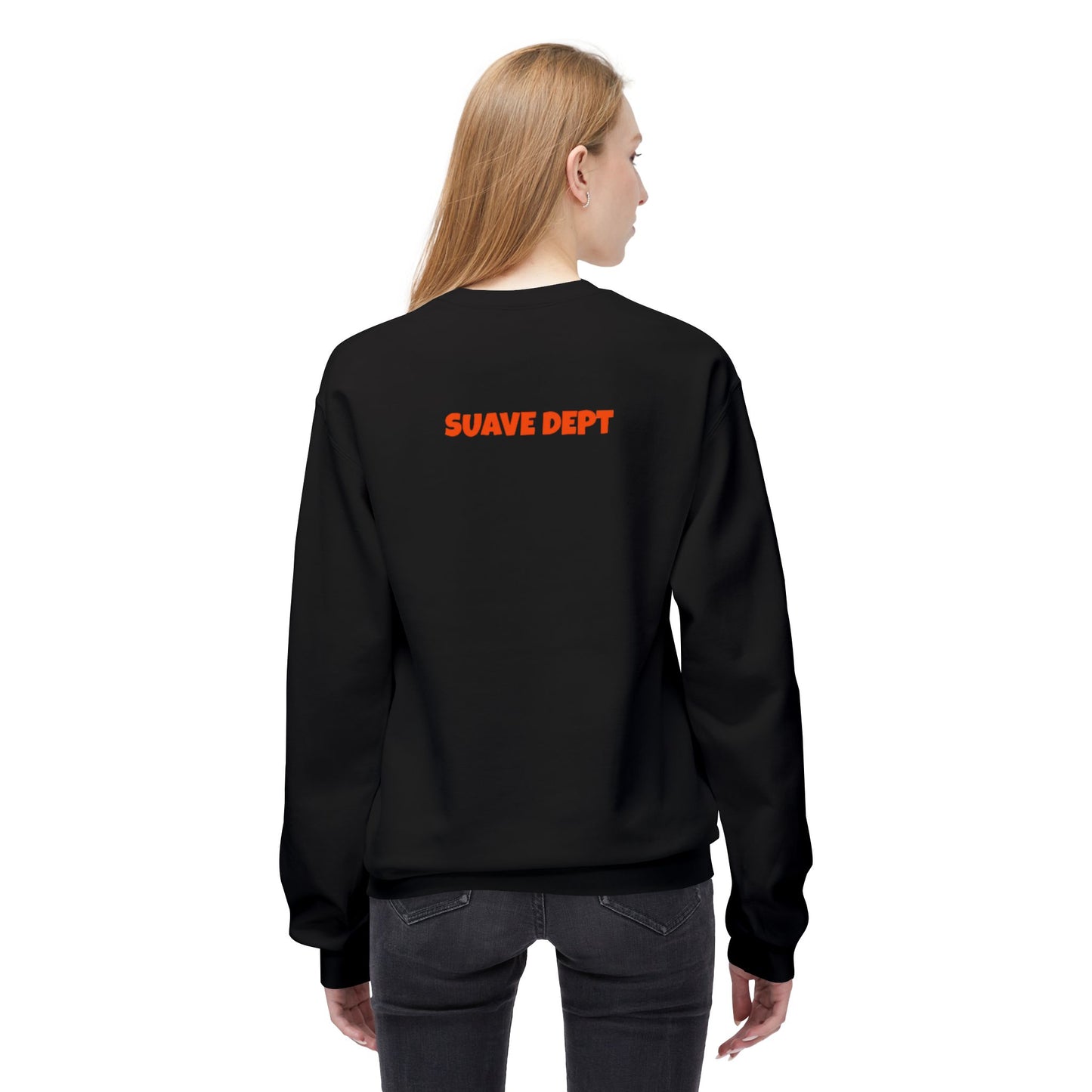 Unisex Time Heals Softstyle Sweatshirt: Orange