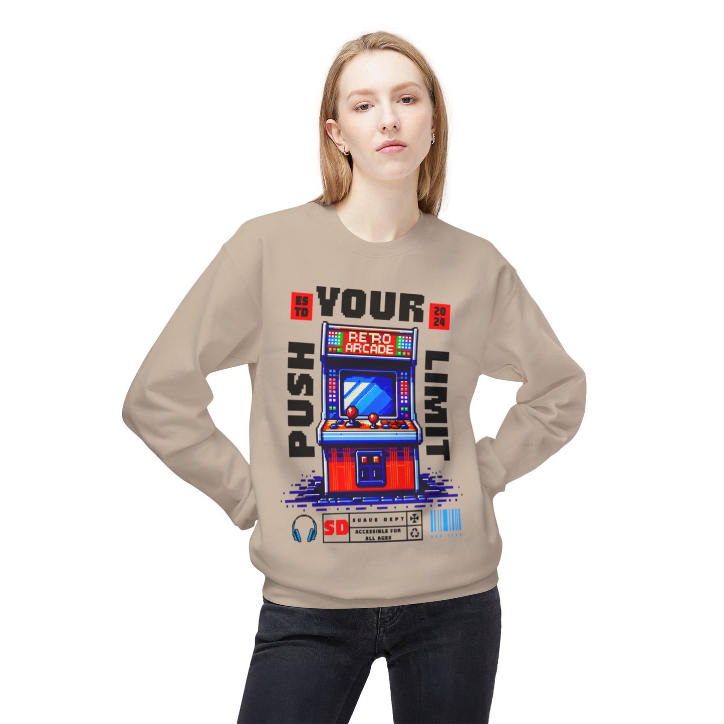 Unisex No Limit Softstyle Sweatshirt