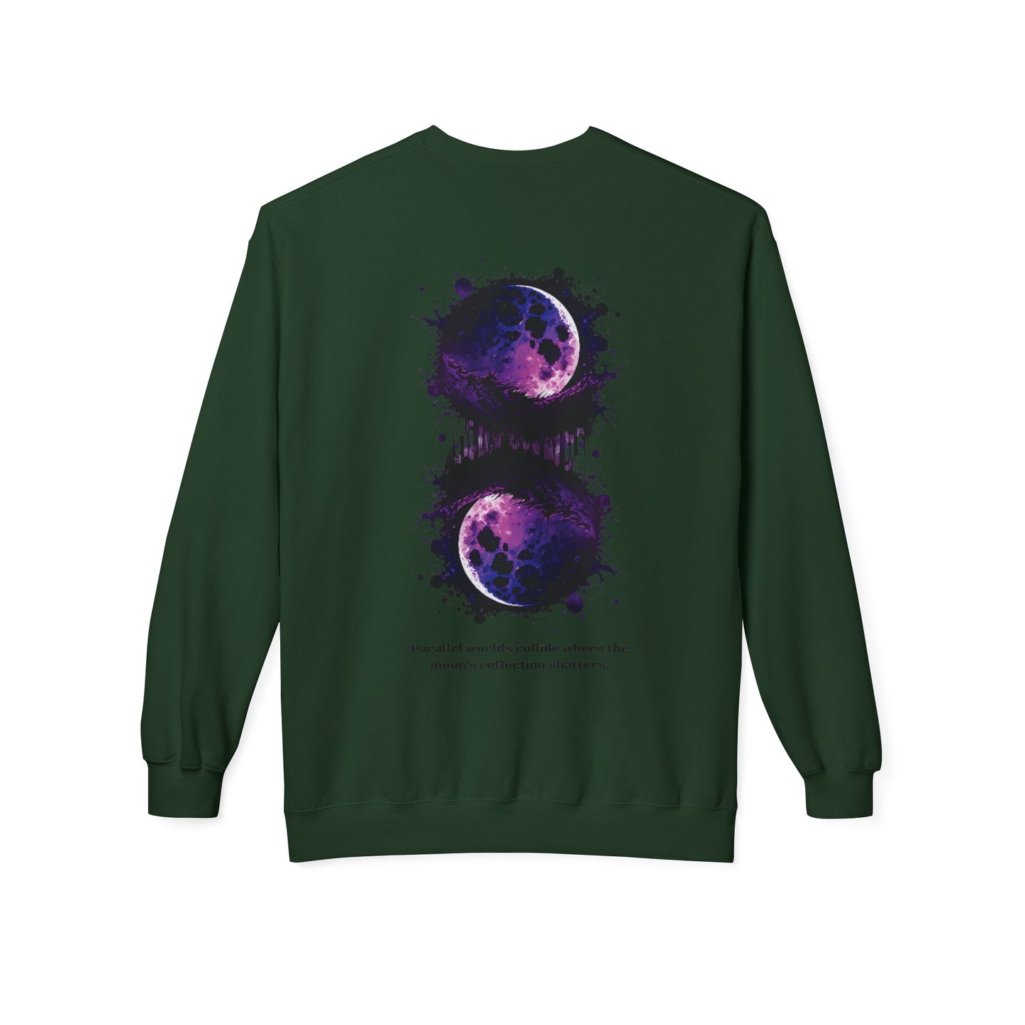 Unisex Purple Galaxy Sweatshirt