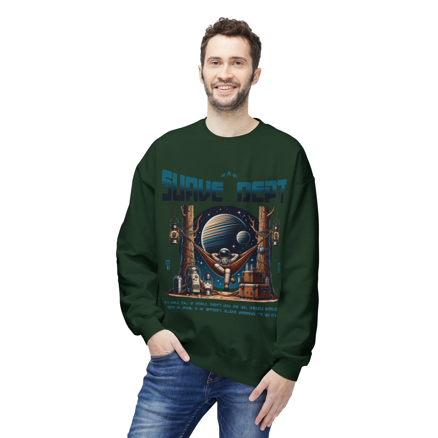 Unisex Space Softstyle Sweatshirt