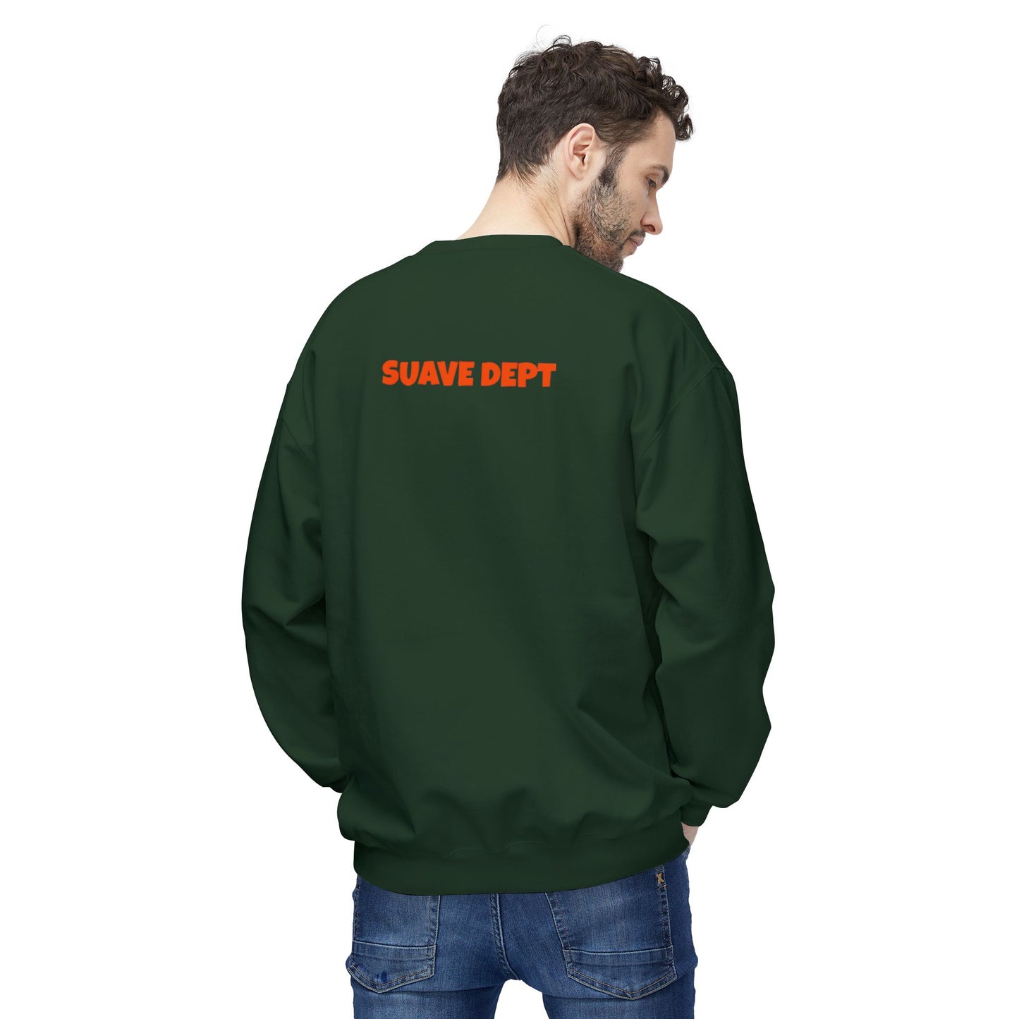 Unisex Time Heals Softstyle Sweatshirt: Orange