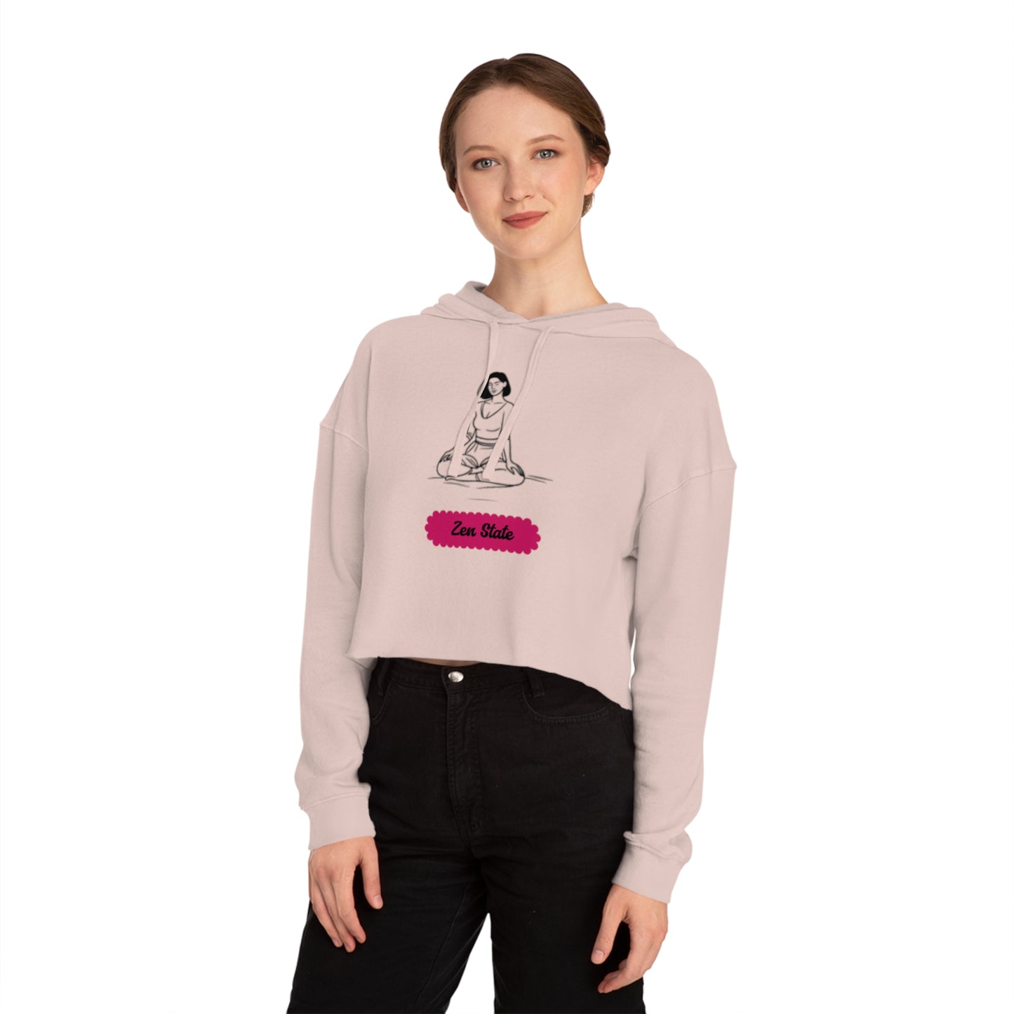 Women’s Cropped Zen Hoodie