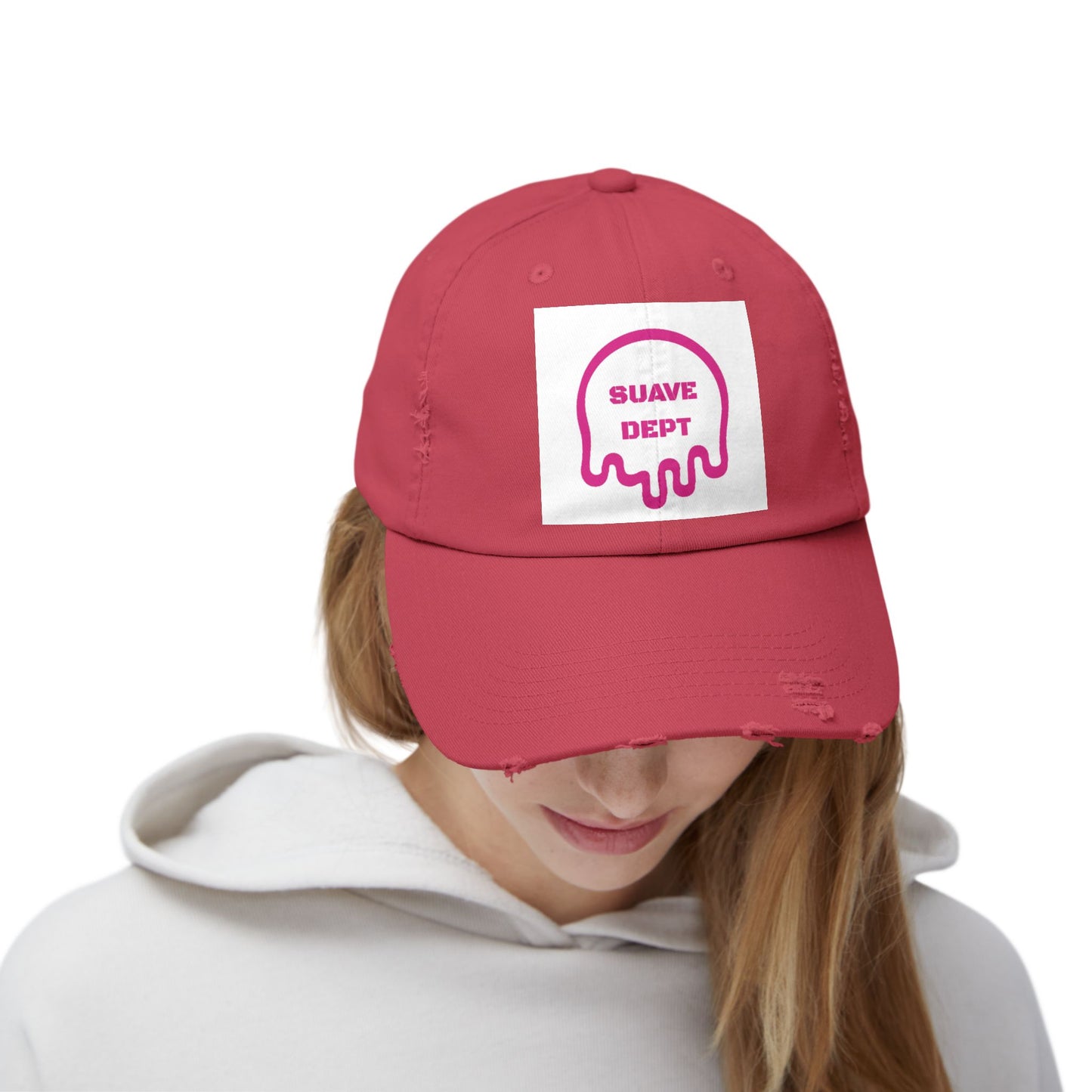 Unisex Drippy 'Suave Dept' Cap Design - Trendy Streetwear Hat