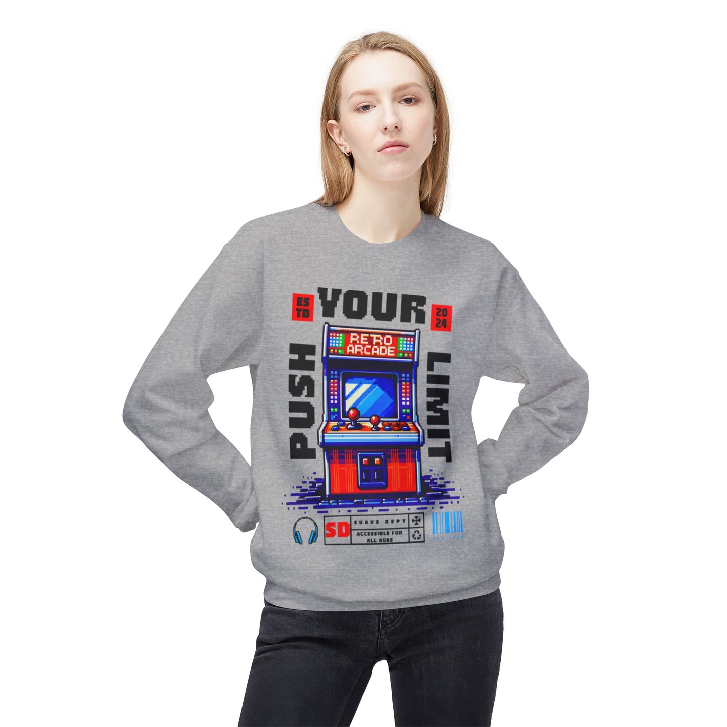 Unisex No Limit Softstyle Sweatshirt