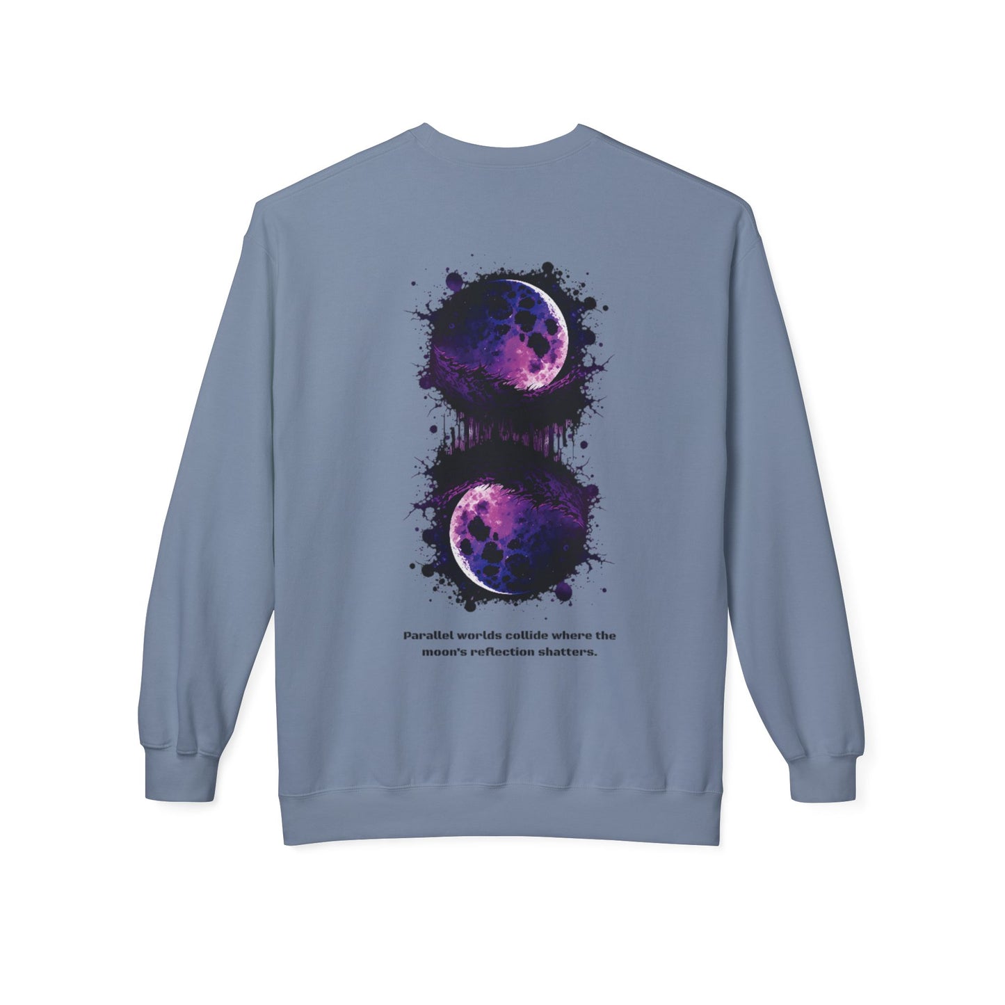 Unisex Purple Galaxy Sweatshirt