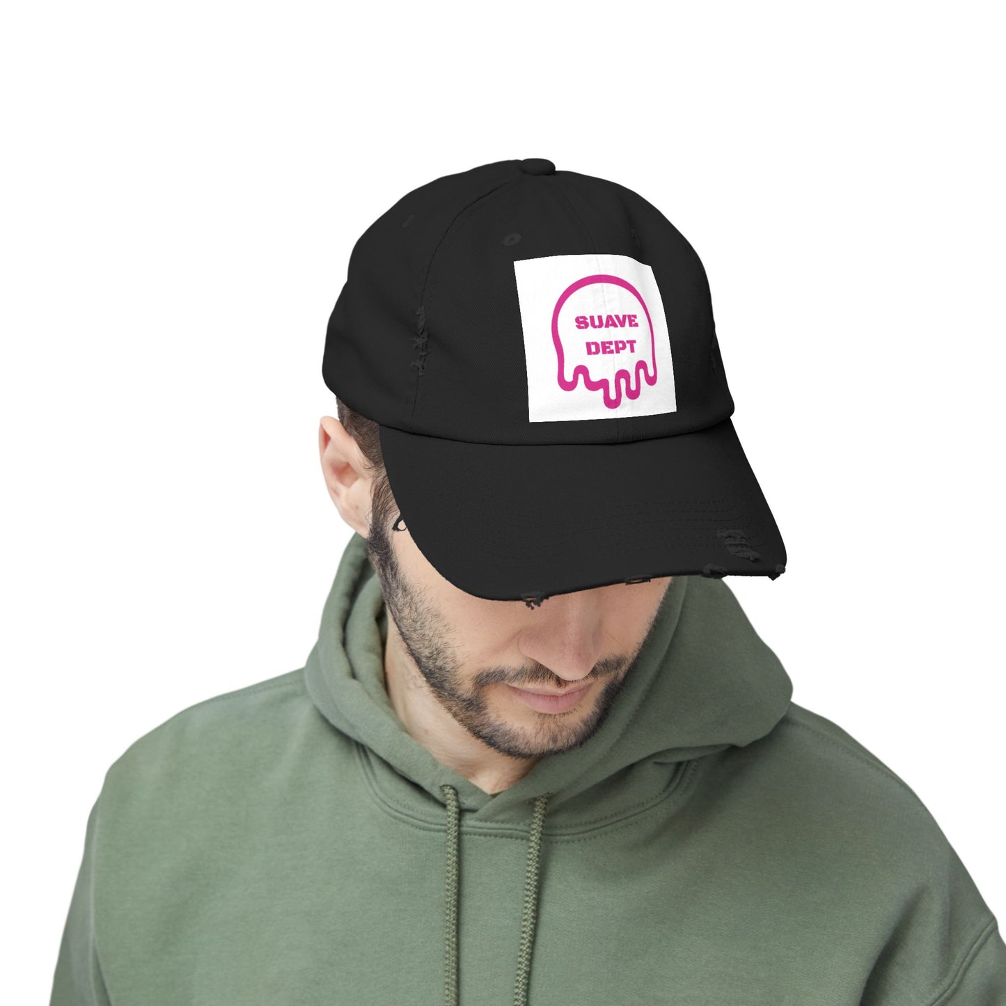 Unisex Drippy 'Suave Dept' Cap Design - Trendy Streetwear Hat