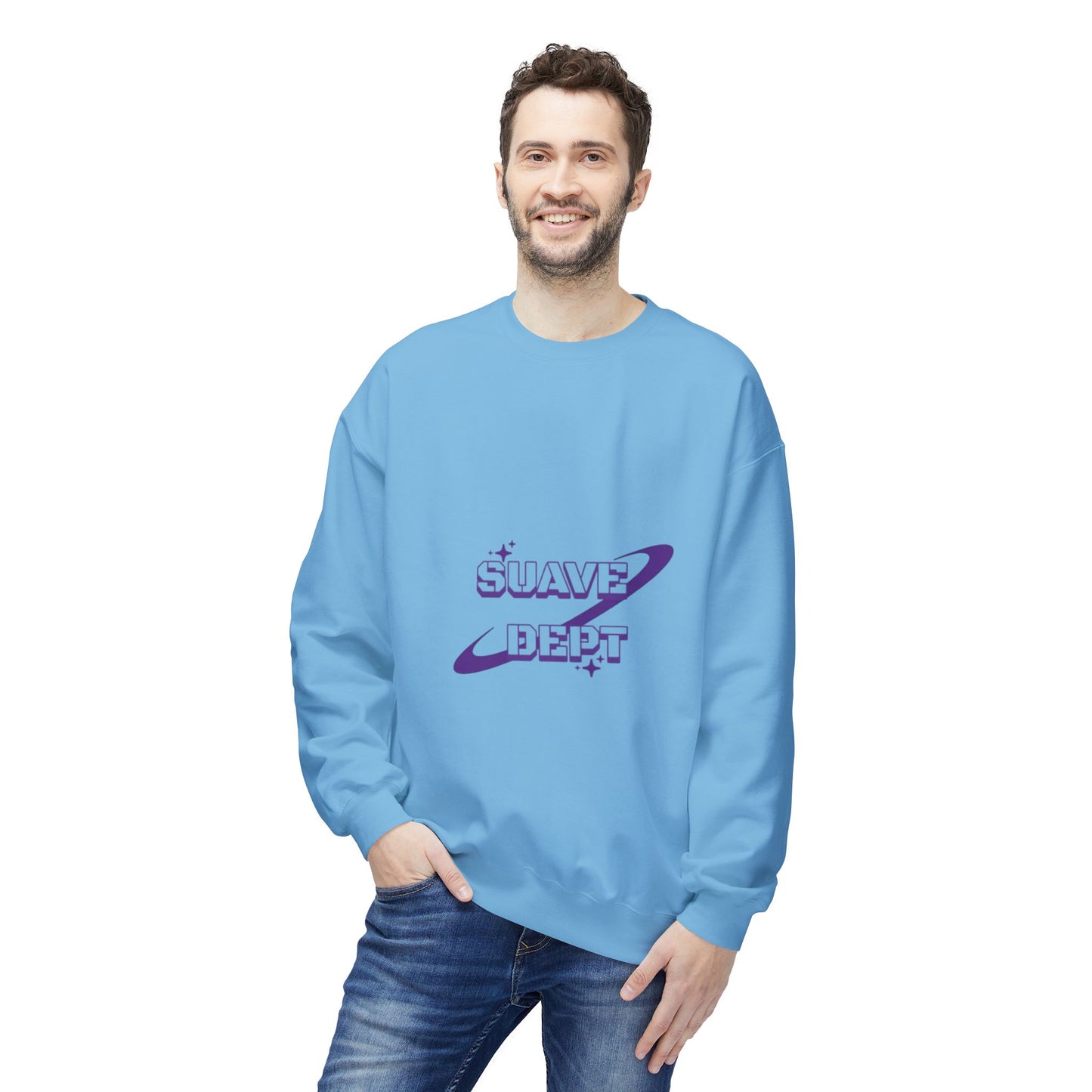 Unisex Purple Galaxy Sweatshirt