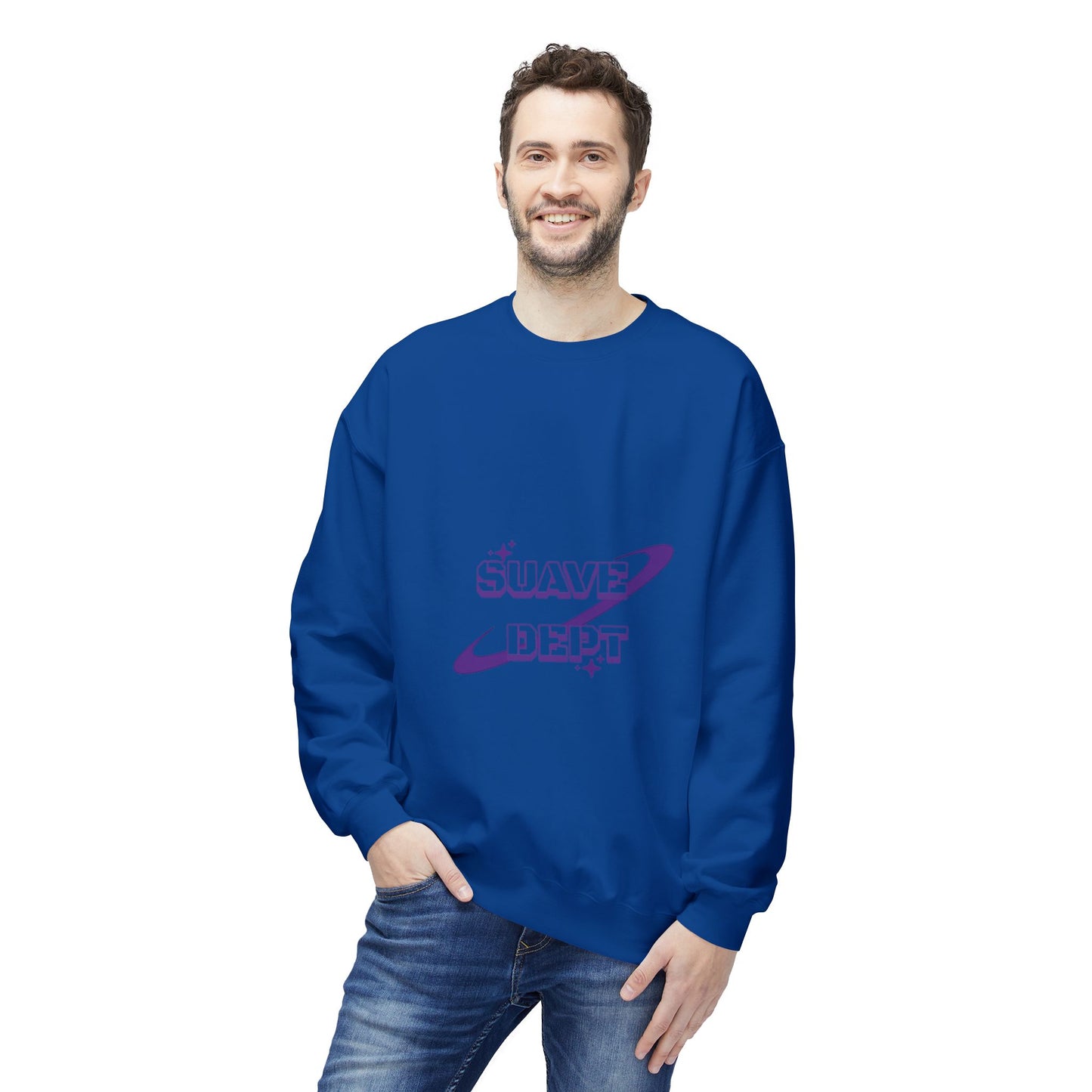Unisex Purple Galaxy Sweatshirt