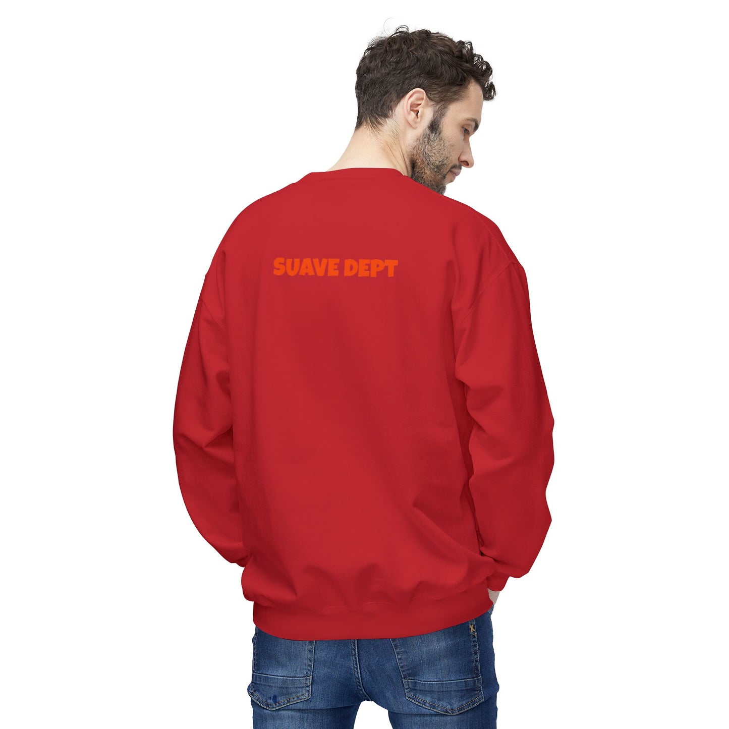 Unisex Time Heals Softstyle Sweatshirt: Orange